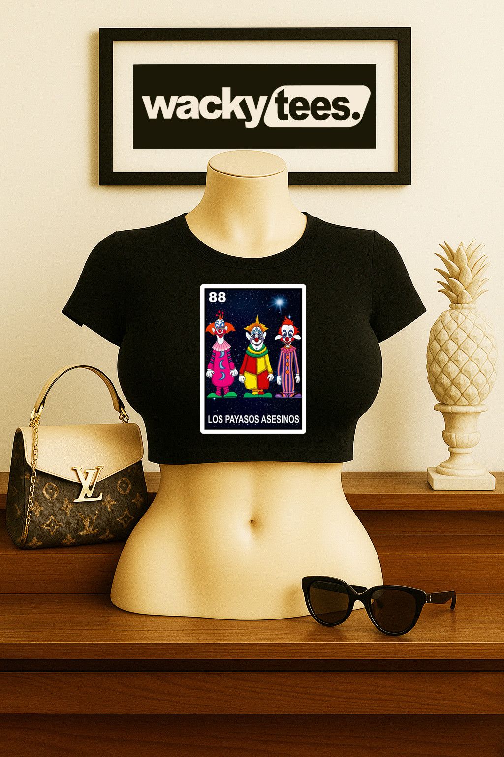 Other Los Payasos Asesinos Loteria Clowns From Graphic Tee Shirt Size US L / EU 52-54 / 3 - 6 Thumbnail