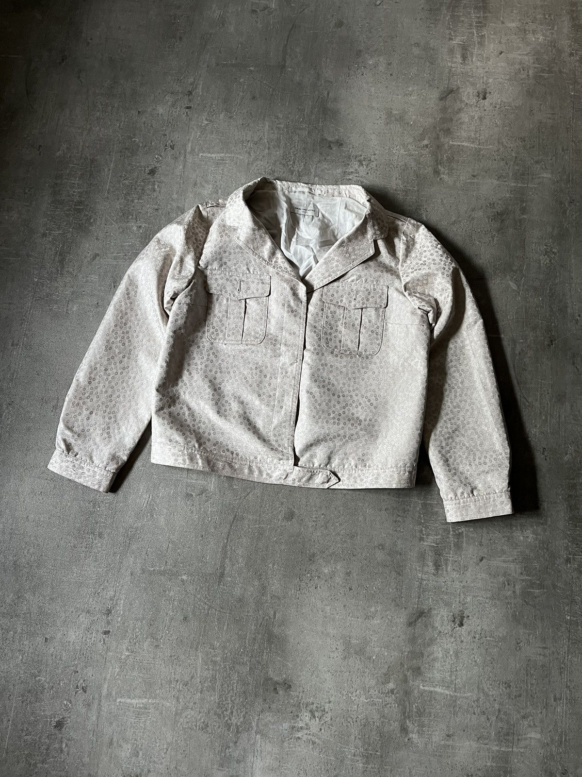 Dries Van Noten Dries Van Noten silk button up jacket polka dot Size L / US 10 / IT 46 - 1 Thumbnail