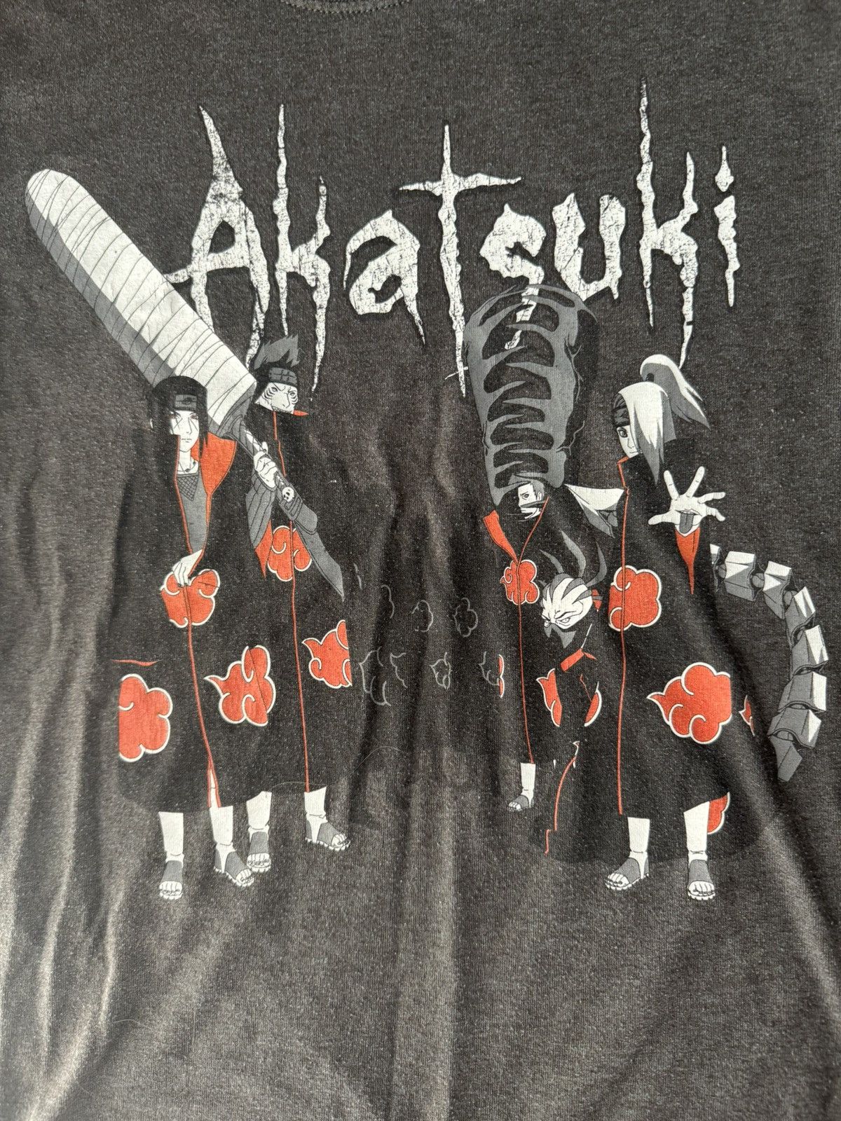 Anime naruto akatsuki y2k 20th limited vintage t thrashed sunfaded Size US S / EU 44-46 / 1 - 4 Thumbnail