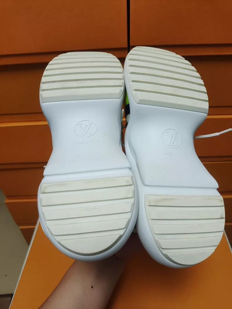 Louis Vuitton Louis Vuitton LV Color Block Dad Sneakers Women Size 35-25 Size US 5 / IT 35 - 9 Thumbnail