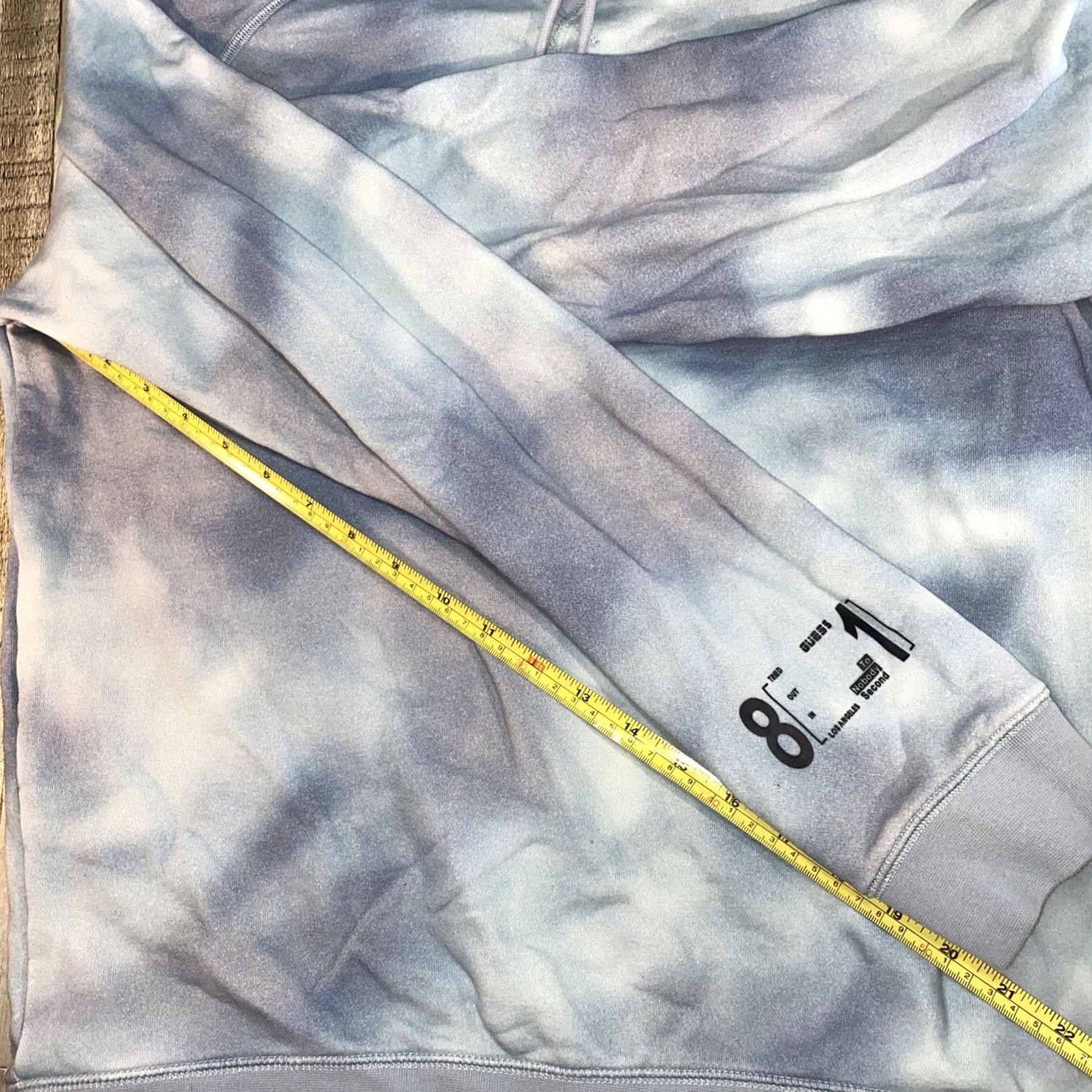 Guess GUESS Hoodie Men Multicolor Tie Dye Size S Pullover Regular Small Size US S / EU 44-46 / 1 - 4 Thumbnail