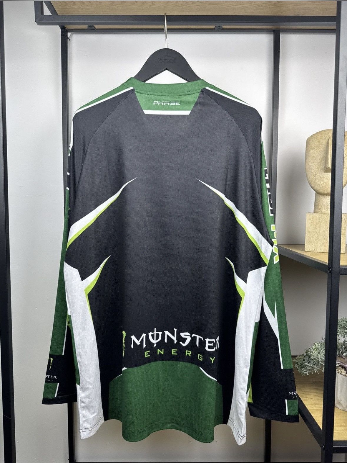 Hypebeast Grail Kawasaki Monster Energy Asap Rocky Style Moto Jersey Size US M / EU 48-50 / 2 - 9 Thumbnail