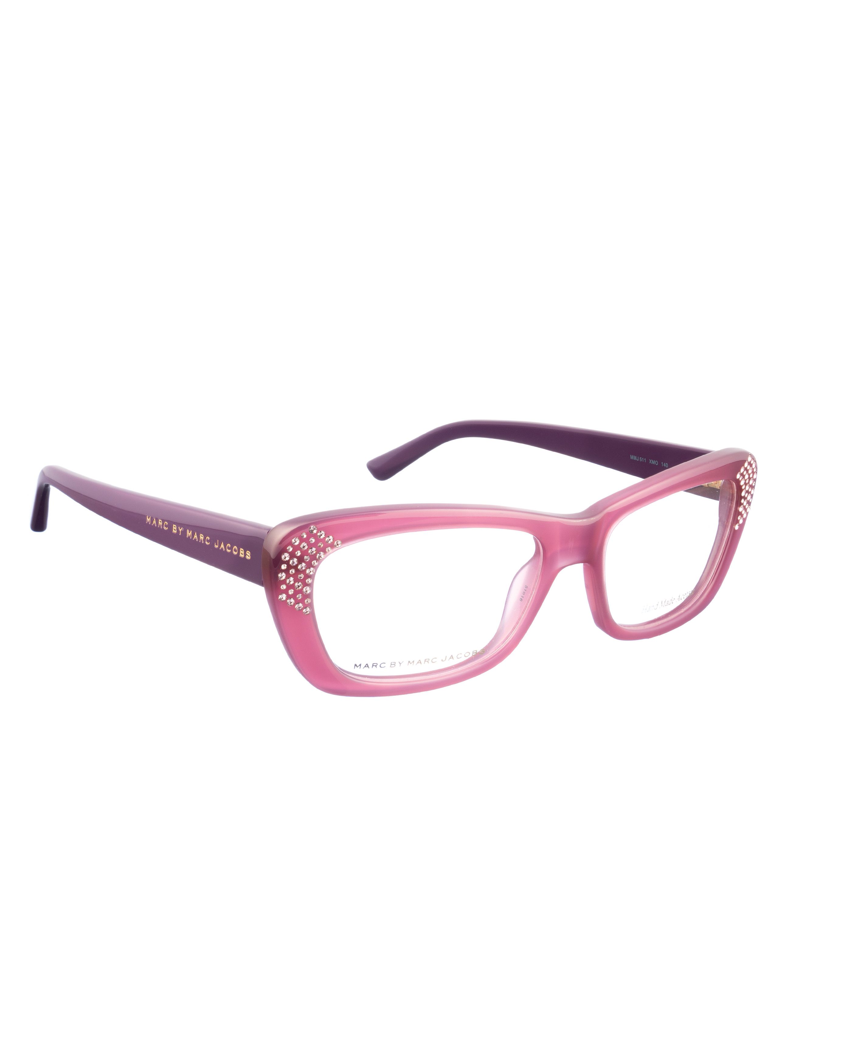 Marc by Marc Jacobs Marc by Marc Jacobs 00s Violet Cat-Eye Glasses Size ONE SIZE - 1 Thumbnail