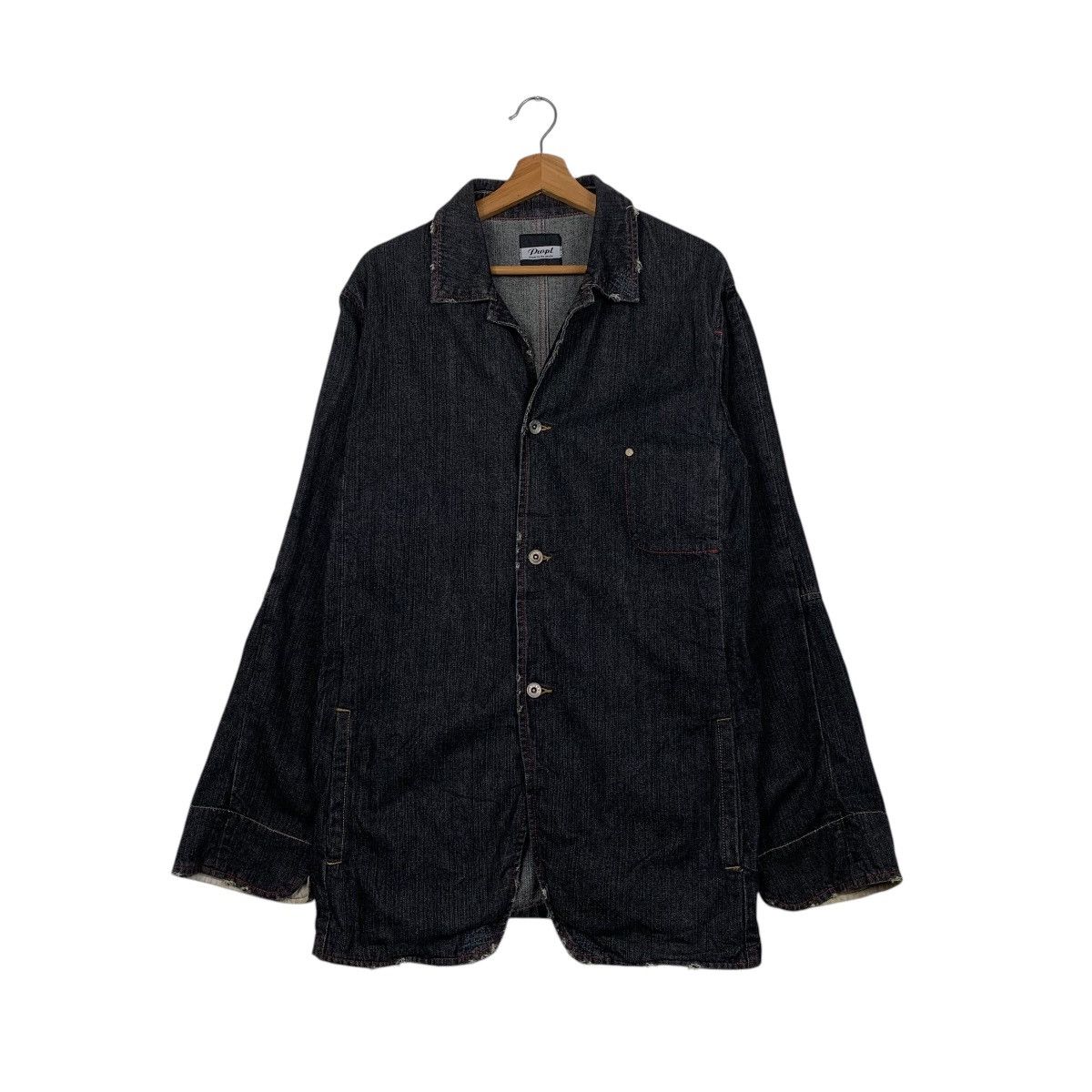 Japanese Brand Japanese Brand Power To The People Denim Jacket Size US L / EU 52-54 / 3 - 1 Thumbnail