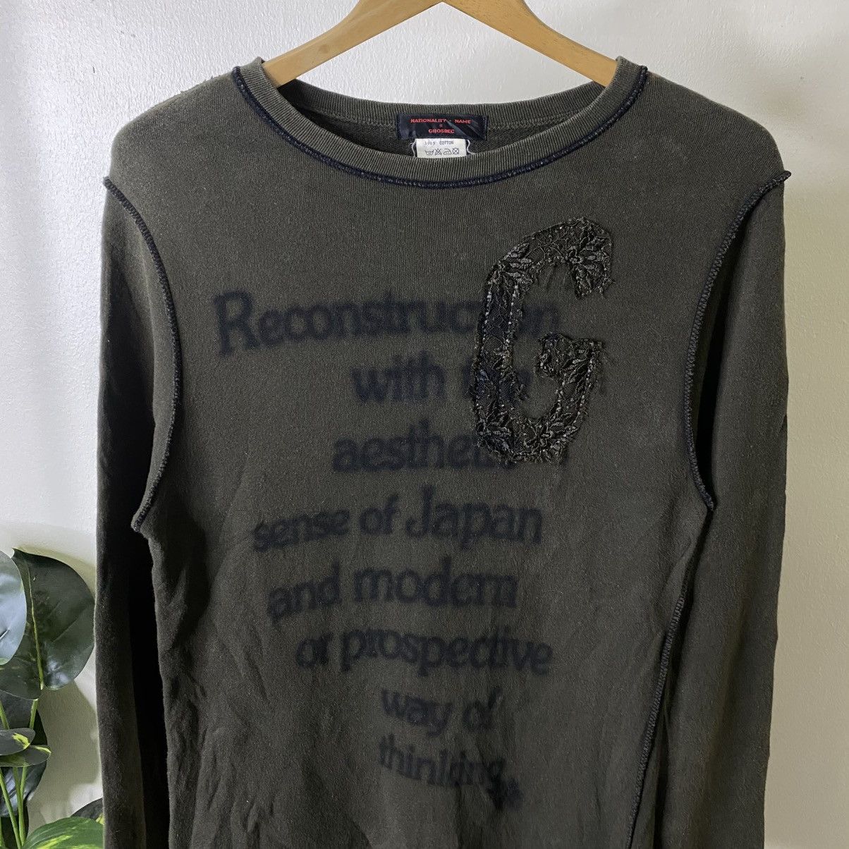 If Six Was Nine Seditionaries Poem Cyber Gothic Punk Grunge LGB Style LS Tee Size US S / EU 44-46 / 1 - 2 Thumbnail