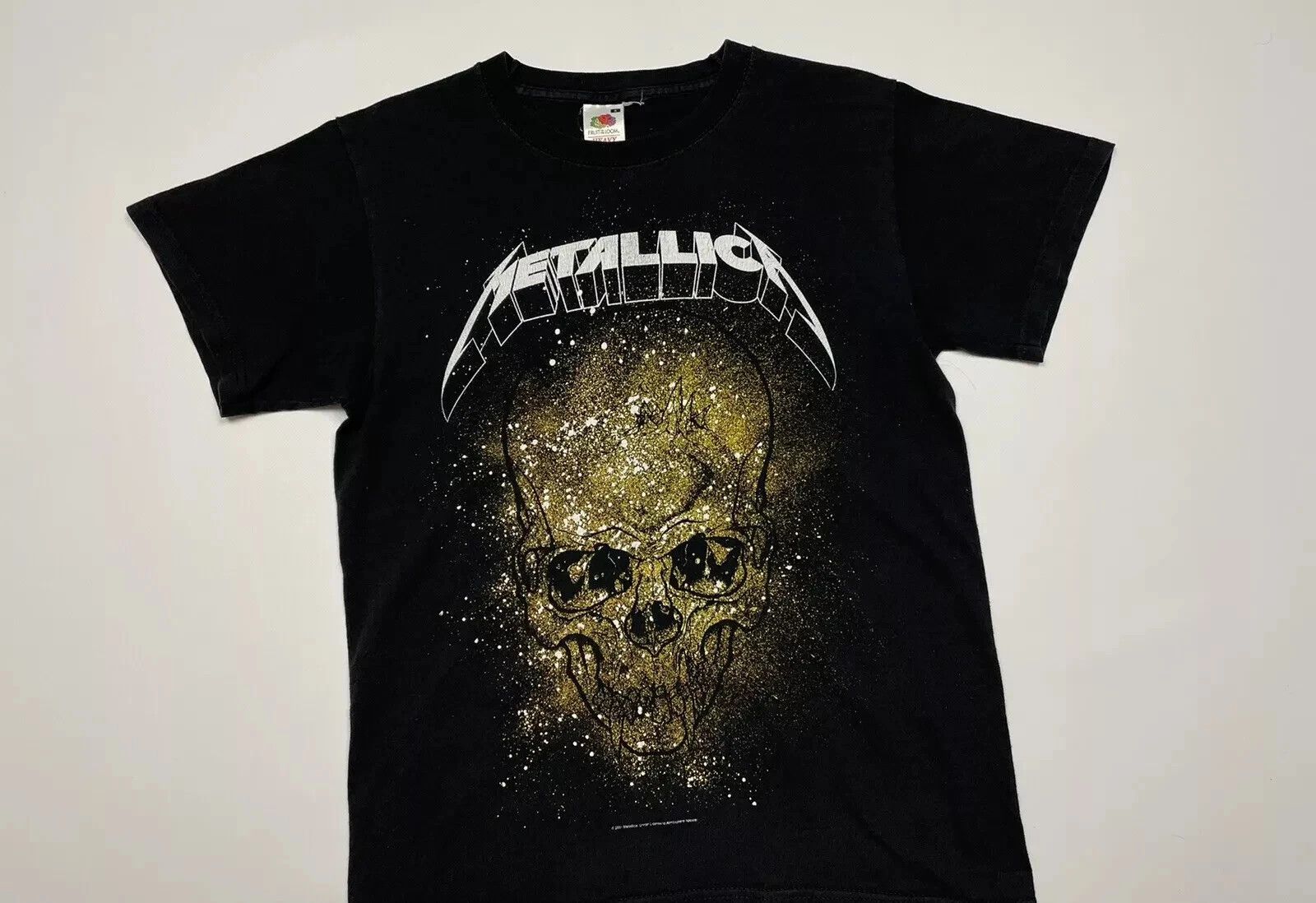 Fruit Of The Loom METALLICA BAND MUSIC 2011 SHIRT TEE UNISEX FADED Size US S / EU 44-46 / 1 - 2 Thumbnail