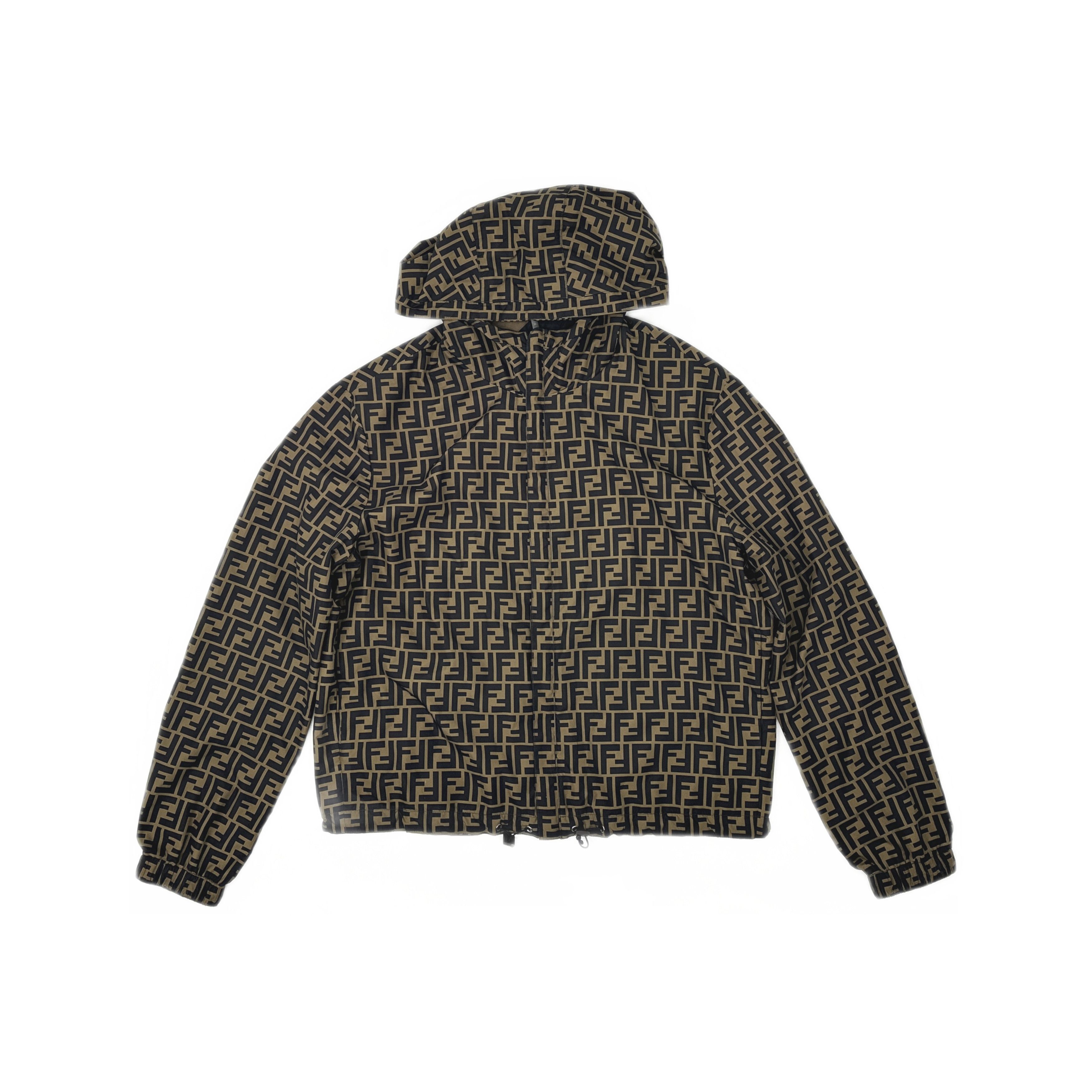 Fendi Fendi Reversible FF Logo Windbreaker Size 50 Size US M / EU 48-50 / 2 - 1 Thumbnail