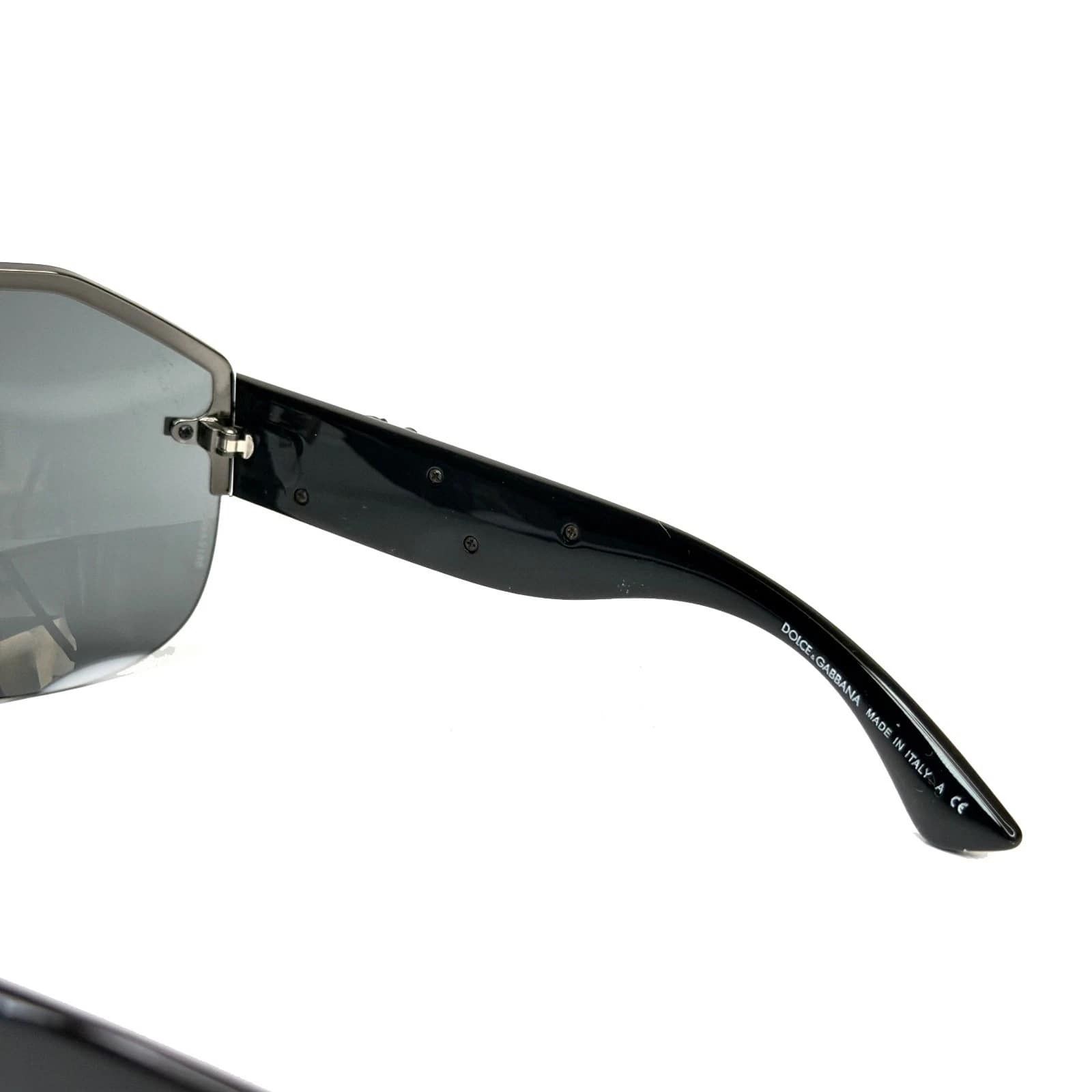 Dolce & Gabbana Dolce & Gabbana DG2150B 2150 Black Jewel Wrap Mask Mirrored Size ONE SIZE - 5 Thumbnail