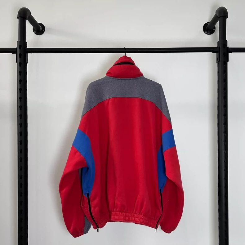 Balenciaga Balenciaga SS18 HOMME18 Series Half Zip Color-Block Sweatsh Size US S / EU 44-46 / 1 - 2 Thumbnail