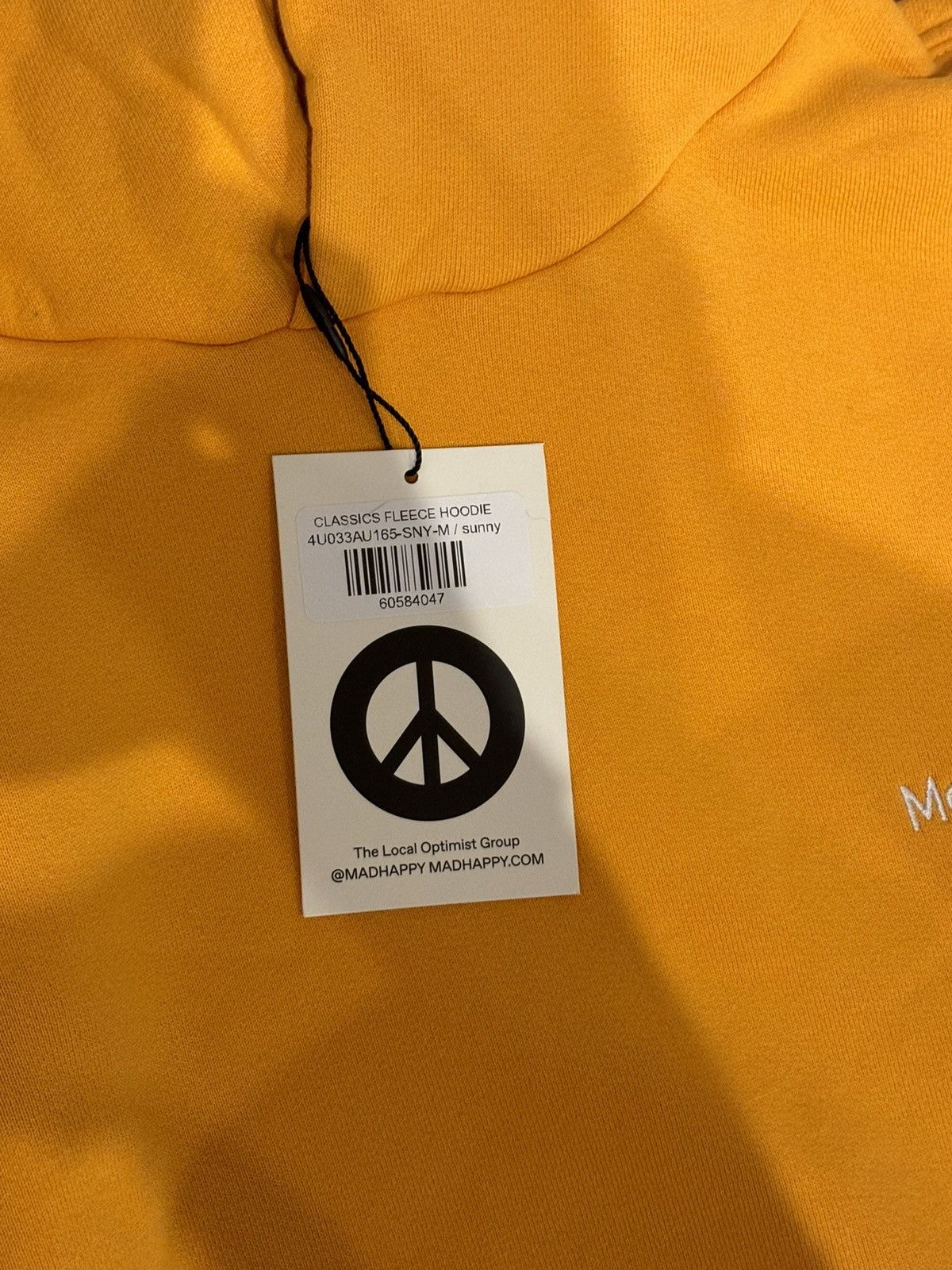 Madhappy Madhappy Classics Sweatshirt in color Sunny Size M / US 6-8 / IT 42-44 - 3 Thumbnail