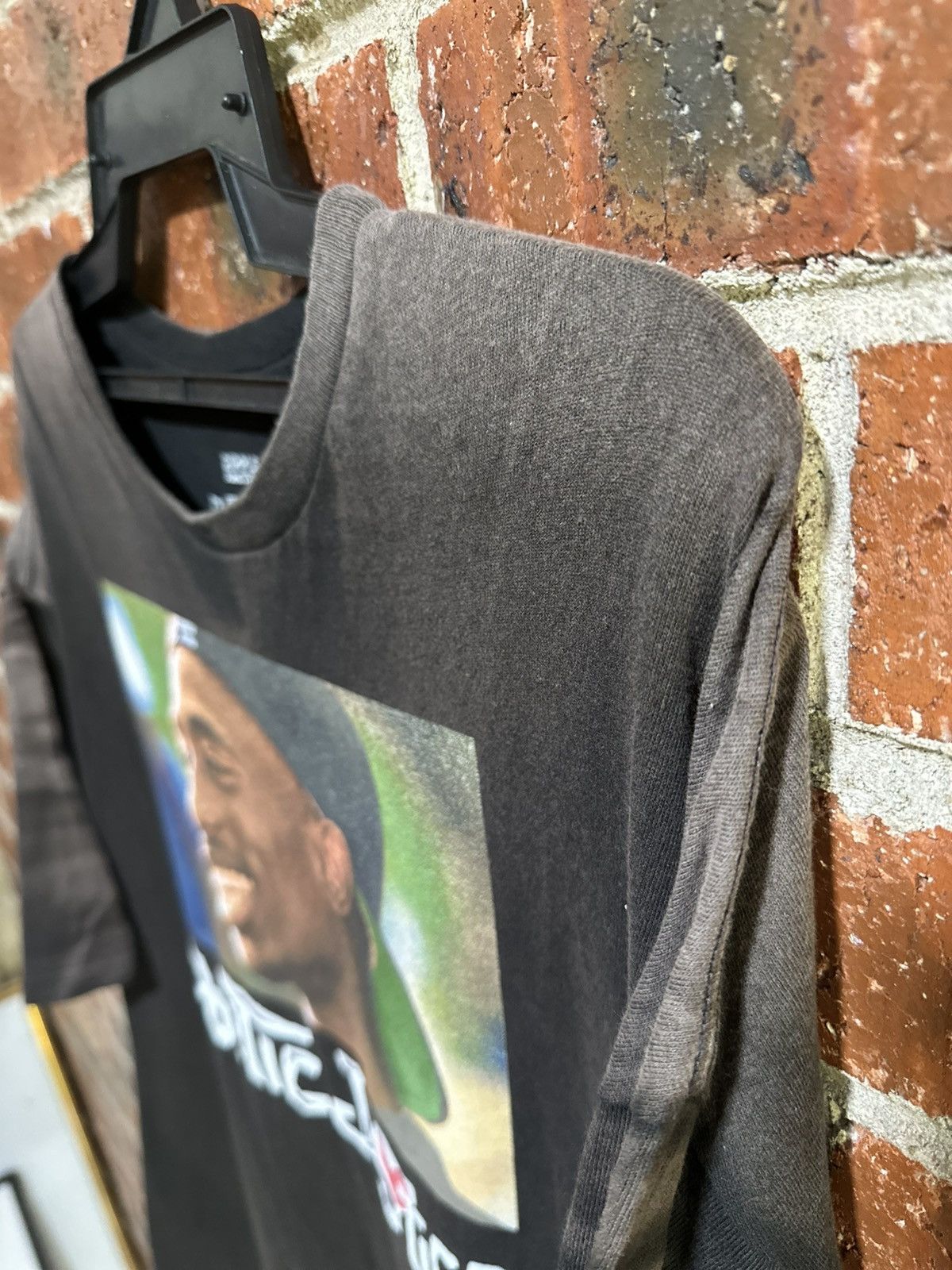 Rap Tees Thrashed Vintage Tupac Poetic Justice Faded Tee Size US XXL / EU 58 / 5 - 6 Thumbnail