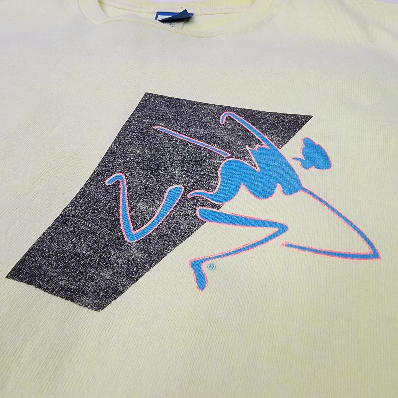 Vintage Rare Vintage 90s Neon Ocean Pacific Single Stitch Tee - M Size US M / EU 48-50 / 2 - 5 Thumbnail