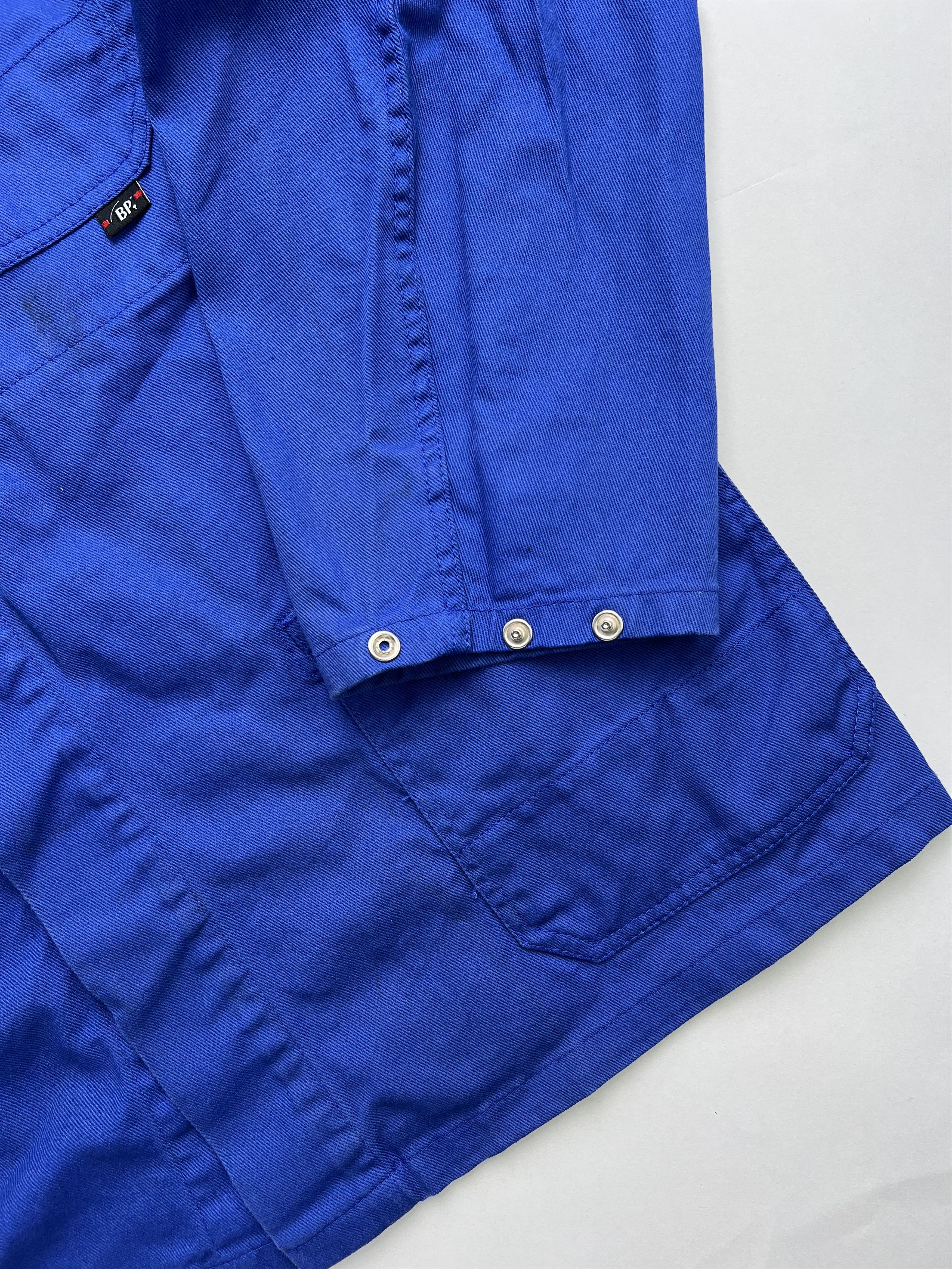 Vintage French Work Chore Jacket Vintage Bleu De Travail Size US M / EU 48-50 / 2 - 6 Thumbnail