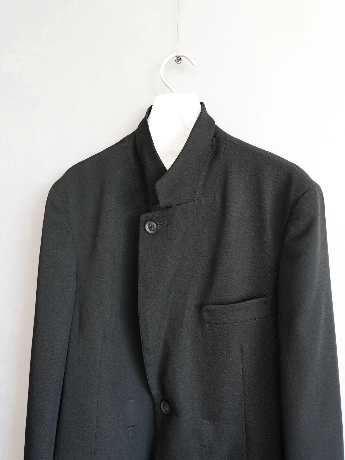 Yohji Yamamoto Yohji Yamamoto 19AW Mafia Tie Jacket J131 Size US S / EU 44-46 / 1 - 4 Thumbnail