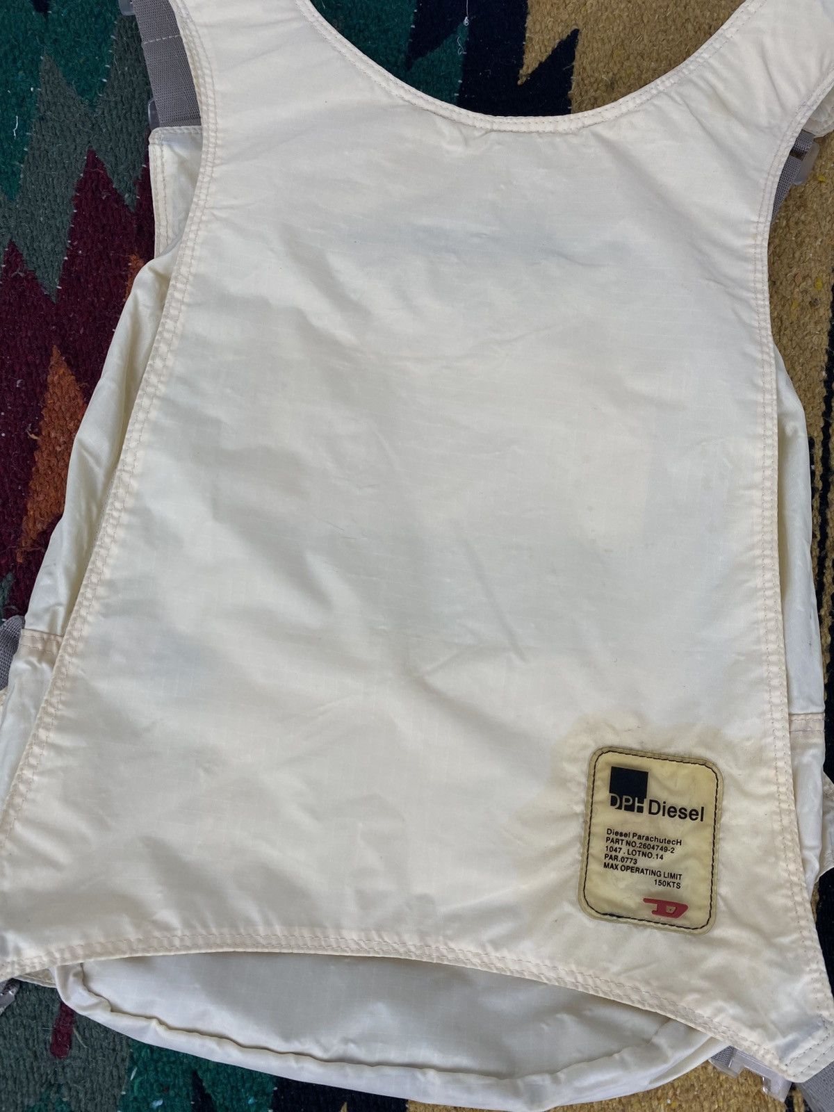 Diesel Y2K 2000’s Diesel Tactical Vest Nylon Bag Size ONE SIZE - 11 Thumbnail