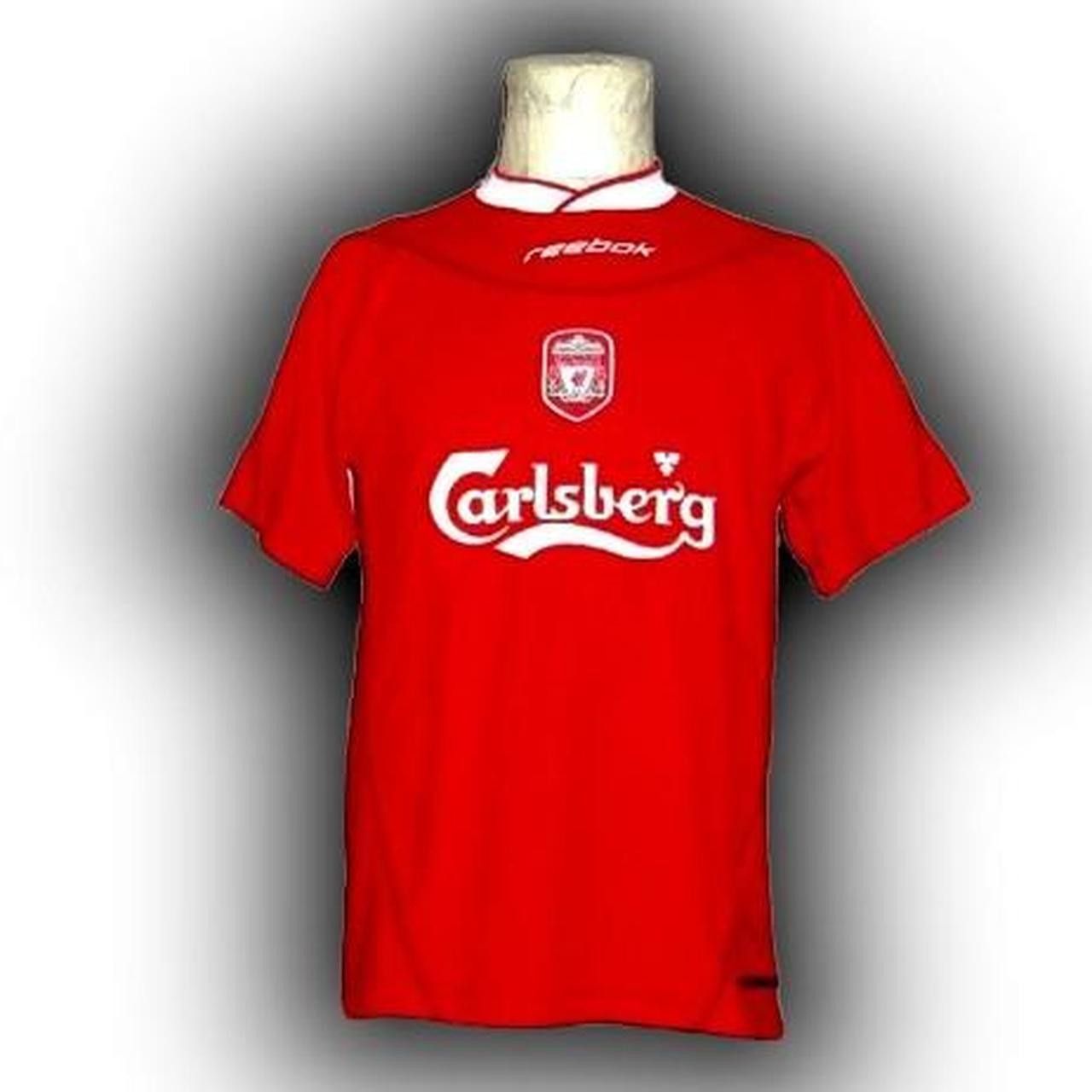 Reebok Fc Liverpool England 2002 2003 2004 Home Shirt Jersey Size US S / EU 44-46 / 1 - 1 Thumbnail