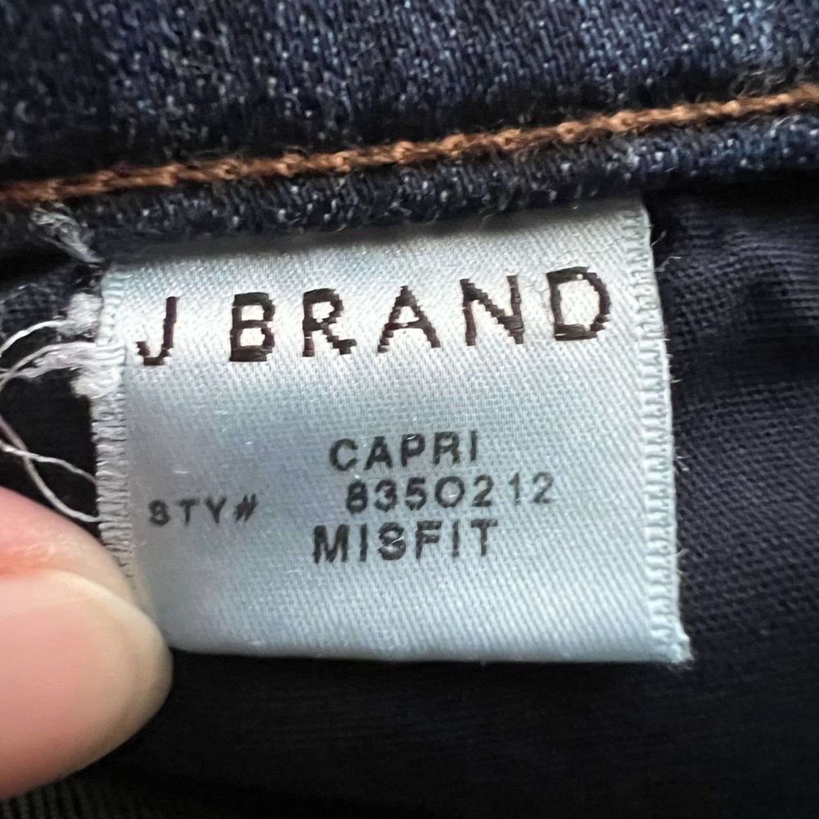 J Brand J Brand Blue Medium Wash Mid-Rise Skinny Leg Jean, US24 Size 24" / US 00 / IT 34 - 11 Thumbnail