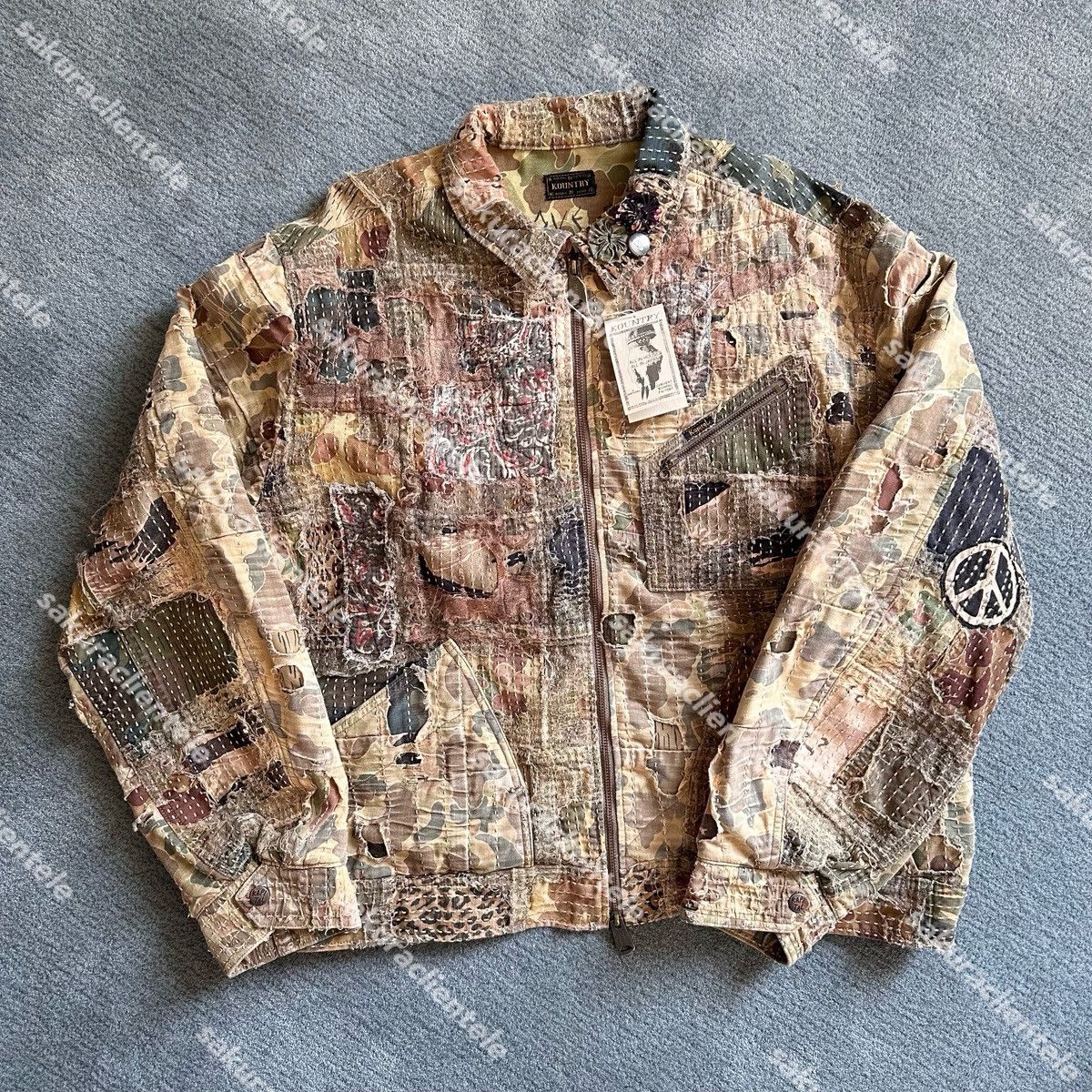 Kapital Kapital Multi-Camo Mix Boro Jacket Size US L / EU 52-54 / 3 - 1 Thumbnail
