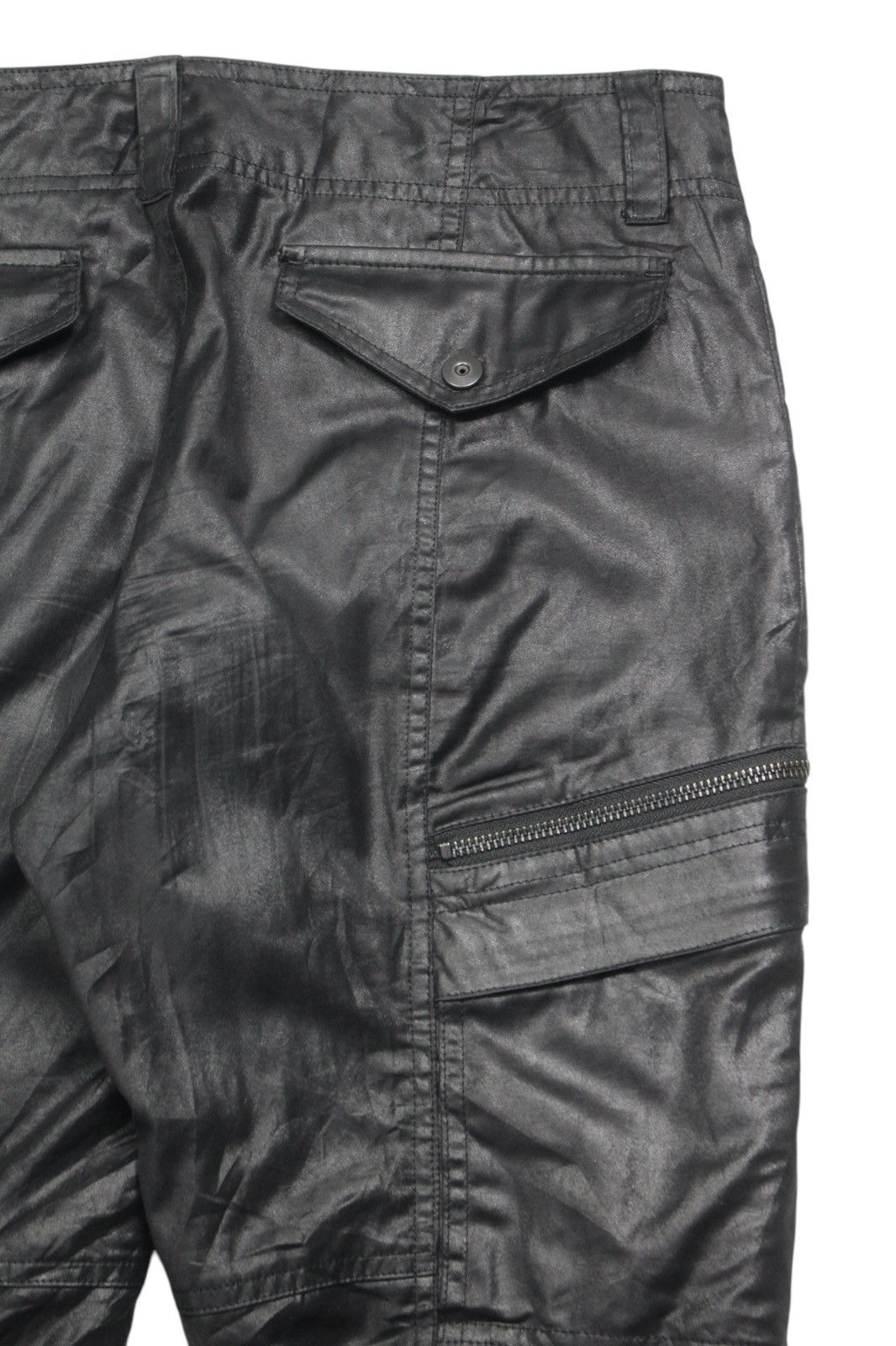 If Six Was Nine 2000S 5351 POUR LES HOMMES WAX UTILITY LONG SHORT Size US 30 / EU 46 - 7 Thumbnail