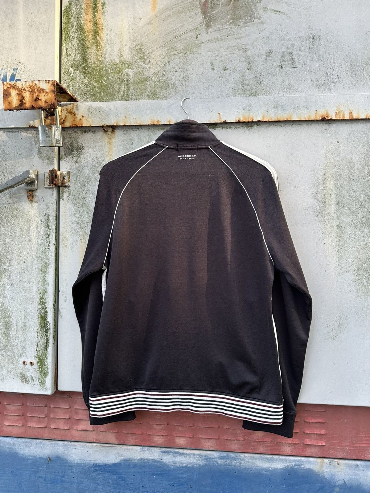 Burberry 👹Burberry Black Label Track Jacket Size US L / EU 52-54 / 3 - 6 Thumbnail