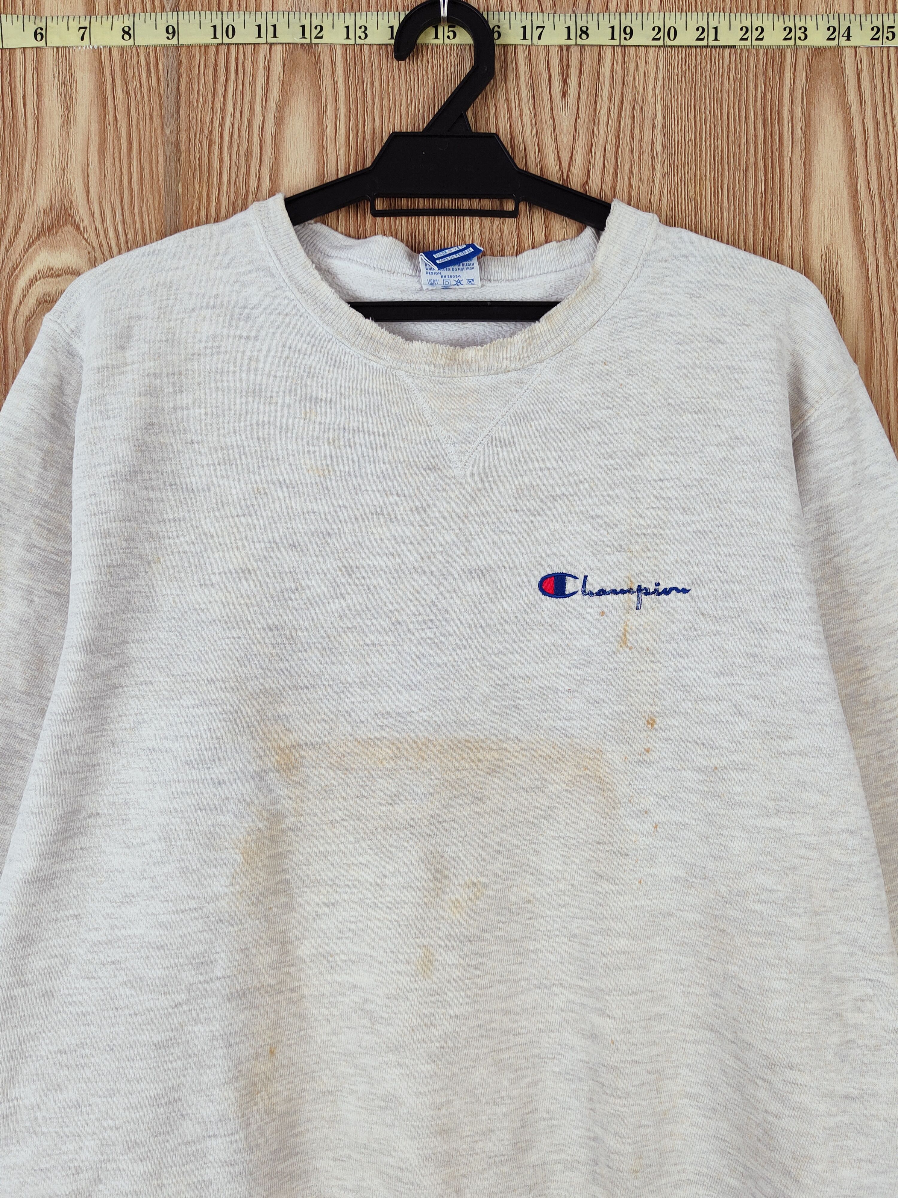 Champion × Vintage Vintage 💥 Champion Gray Sweatshirts Size US M / EU 48-50 / 2 - 2 Thumbnail
