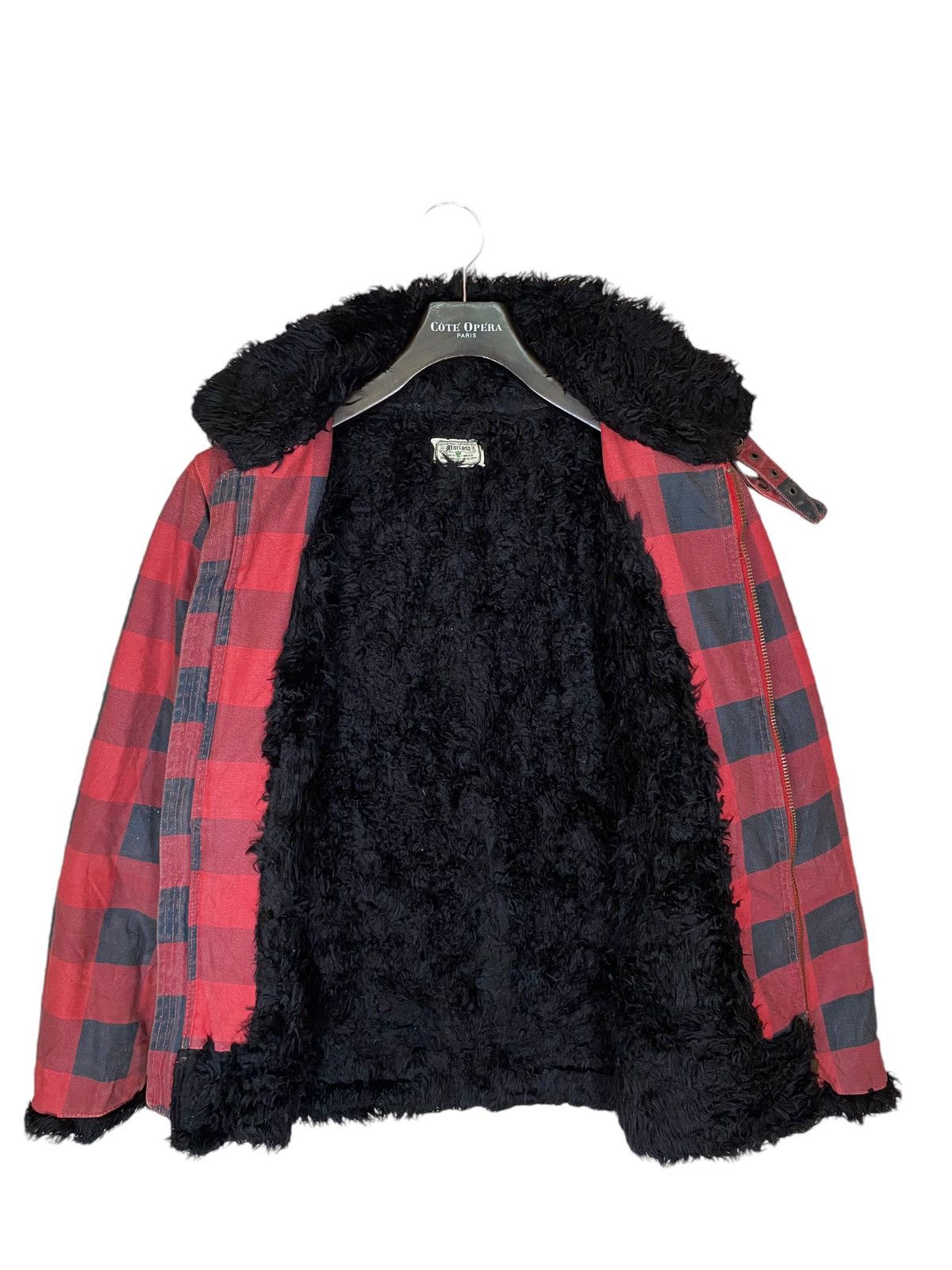 If Six Was Nine × Japanese Brand × Seditionaries ‼️MARLAND TARTAN JACKET INSIDE FUR LGB DESIGN‼️ Size US M / EU 48-50 / 2 - 2 Thumbnail