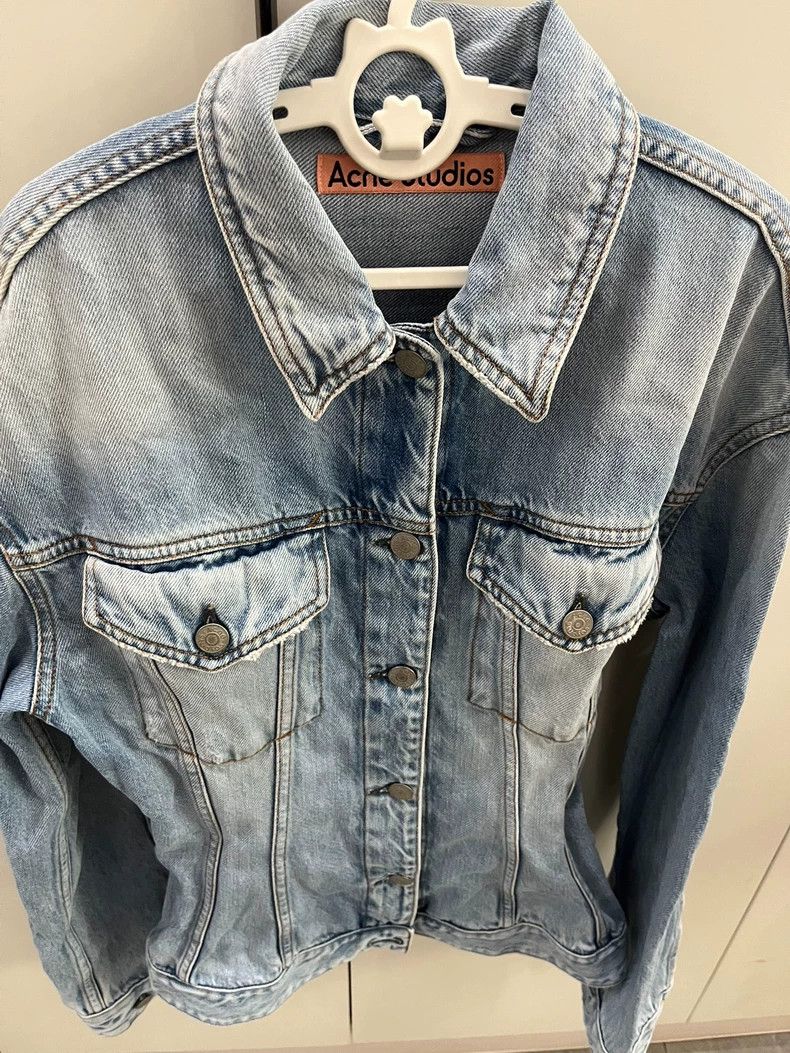 Acne Studios acne studios size:32 Light blue denim jacket Size US XXS / EU 40 - 1 Thumbnail
