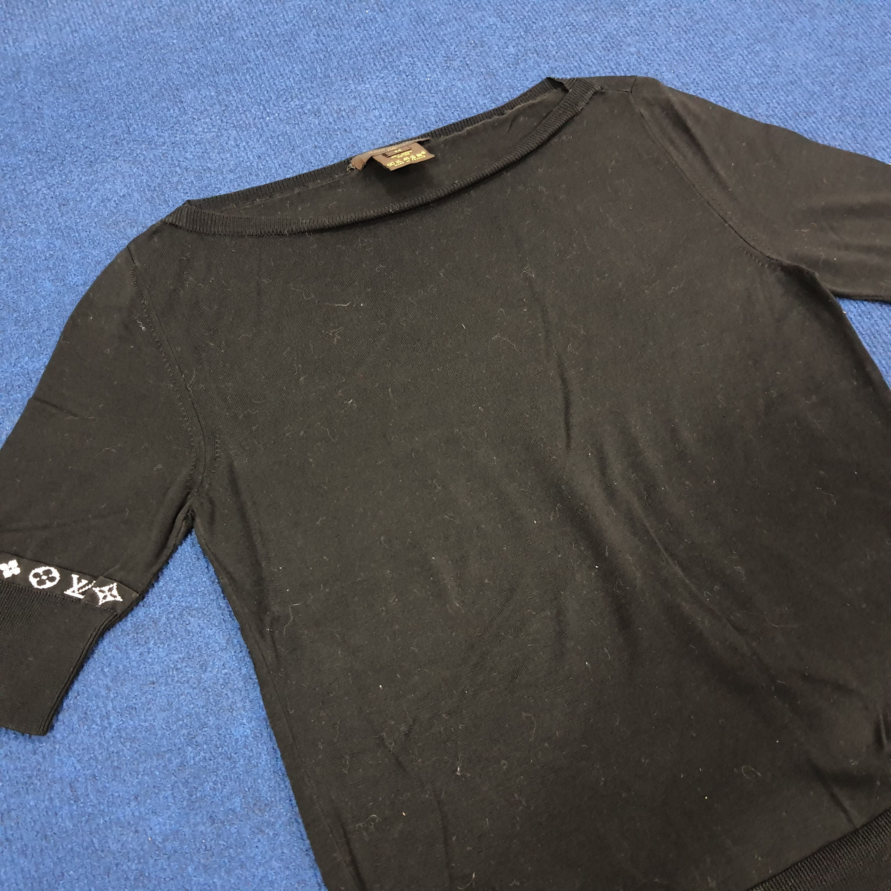 Vintage Vintage LV Louis Vuitton T-shirt Size S / US 4 / IT 40 - 2 Thumbnail
