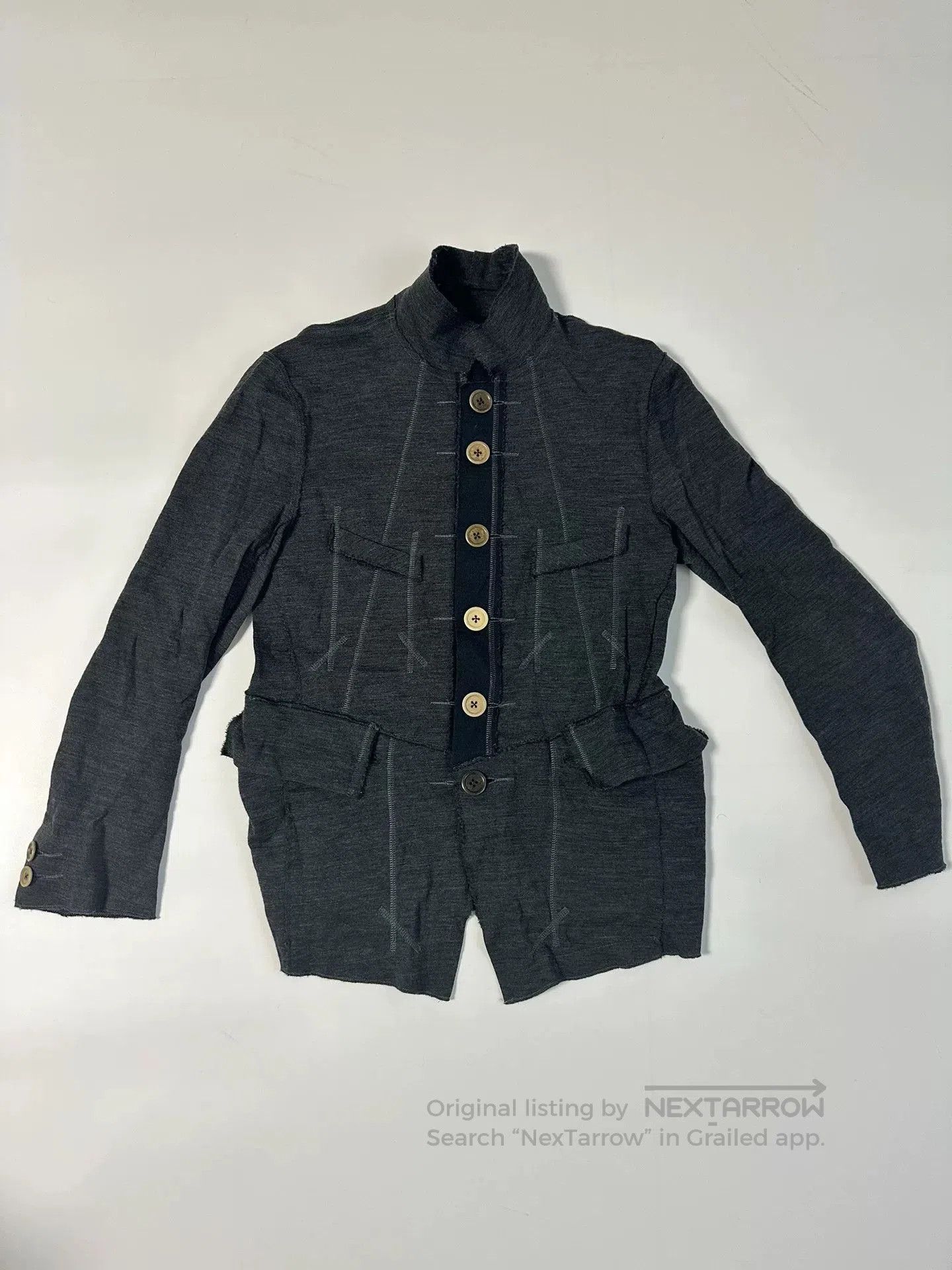 Takahiromiyashita The Soloist. Takahiromiyashita TheSoloist Knitted Jacket. Size US M / EU 48-50 / 2 - 1 Thumbnail