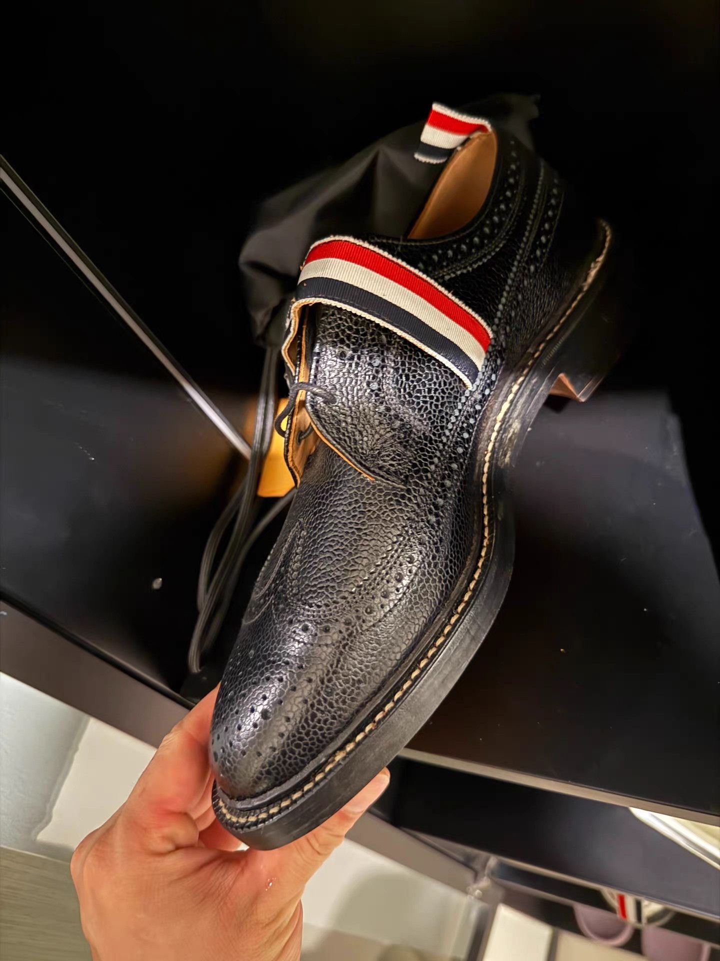Thom Browne Thom Browne Fixed Strap Handmade Leather Sole Shoes K27 Size US 9 / EU 42 - 5 Thumbnail