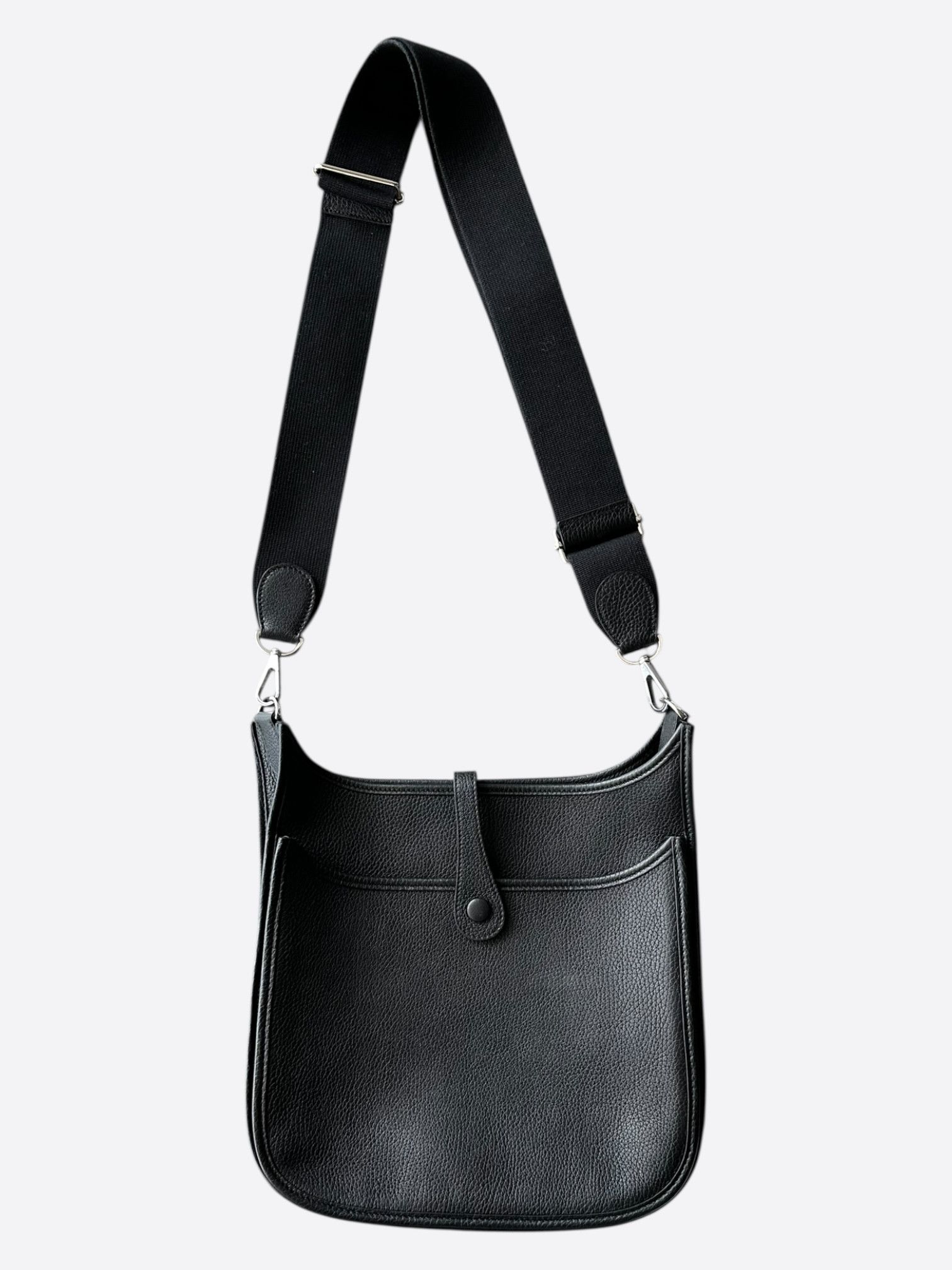 Hermes Hermes Black Clemence Evelyn III Size ONE SIZE - 2 Thumbnail