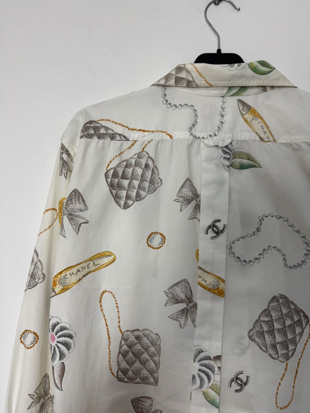 Chanel Chanel SS96 Runway by Karl Lagerfeld Button-Up Blouse Shirt Size M / US 6-8 / IT 42-44 - 8 Thumbnail