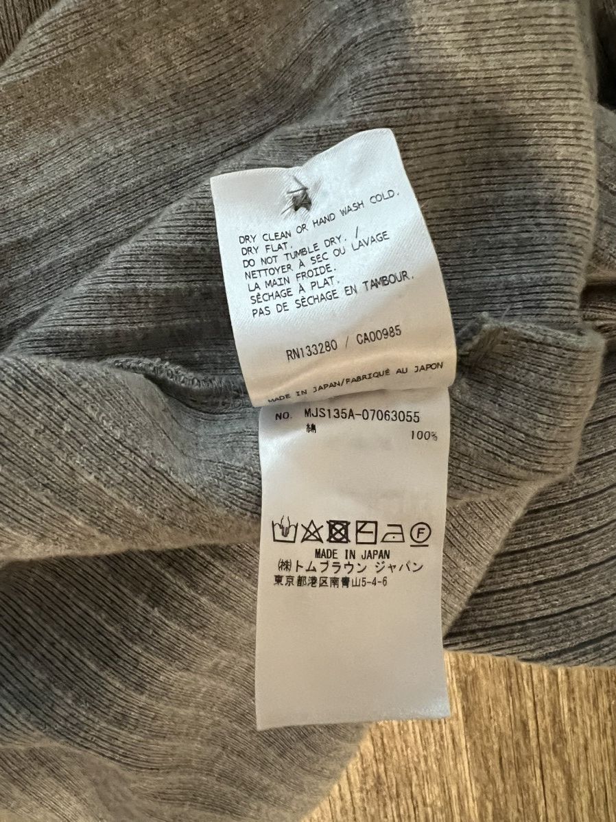 Thom Browne Thom Browne 4 Bar Intarsia Turtleneck Sweater Size US L / EU 52-54 / 3 - 5 Thumbnail