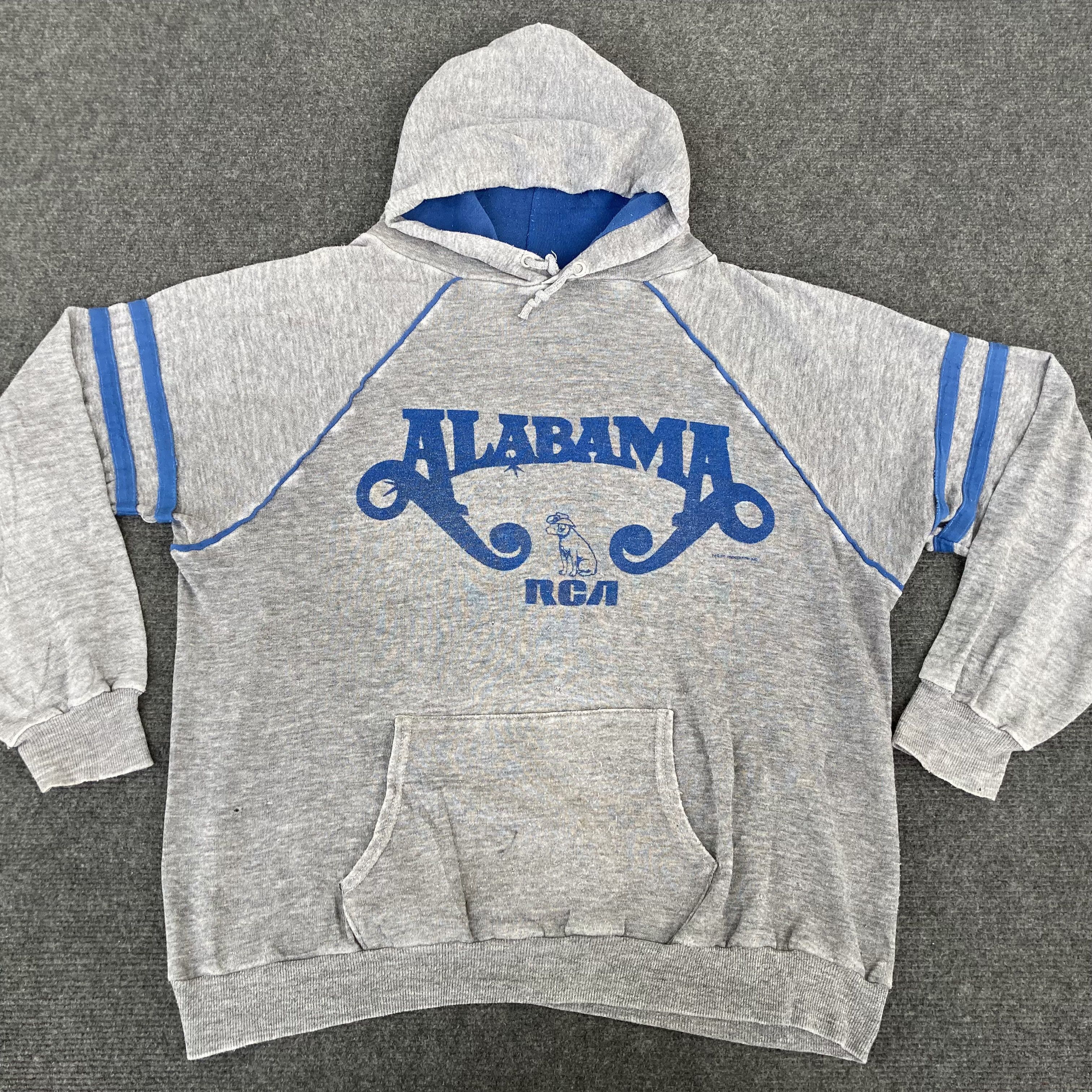 Band Tees × Vintage Vintage 80s Alabama Band Sweatshirt Concert RCA Records Size US M / EU 48-50 / 2 - 2 Thumbnail