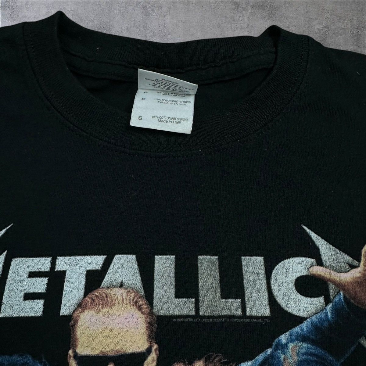 Metallica × Vintage Vintage 2009 Metallica World Magnetic Tour Band Tee T shirt Size US S / EU 44-46 / 1 - 3 Thumbnail