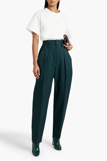 Isabel Marant Isabel Marant Racomisl Wool Trousers Size 27" / US 4 / IT 40 - 1 Thumbnail