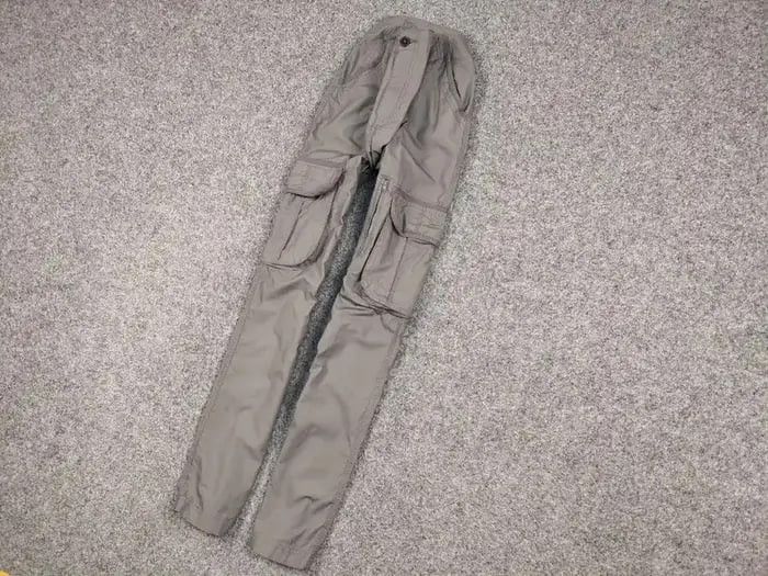 Japanese Brand Vintage 90's Cargo Pants Travis Scott Japan Pocket Y2K Style Size US 36 / EU 52 - 2 Thumbnail