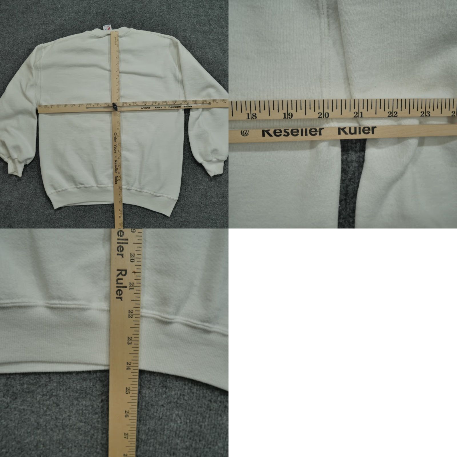 Jerzees VINTAGE Cord Automobiles Sweatshirt Adult Large White Pullover Cars Auburn 90s Size US L / EU 52-54 / 3 - 9 Thumbnail