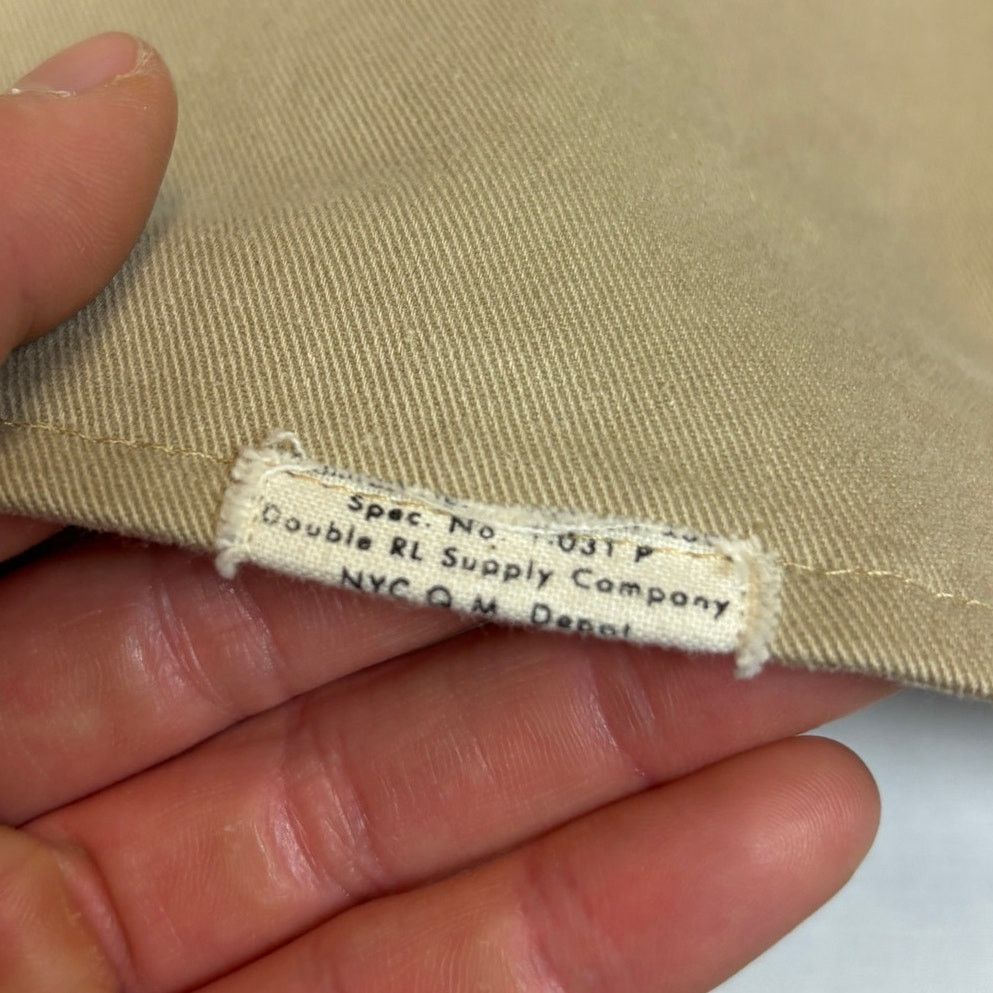 RRL Ralph Lauren RRL Double RL Ralph Lauren Twill Officer's Work Shirt XS Size US XS / EU 42 / 0 - 5 Thumbnail