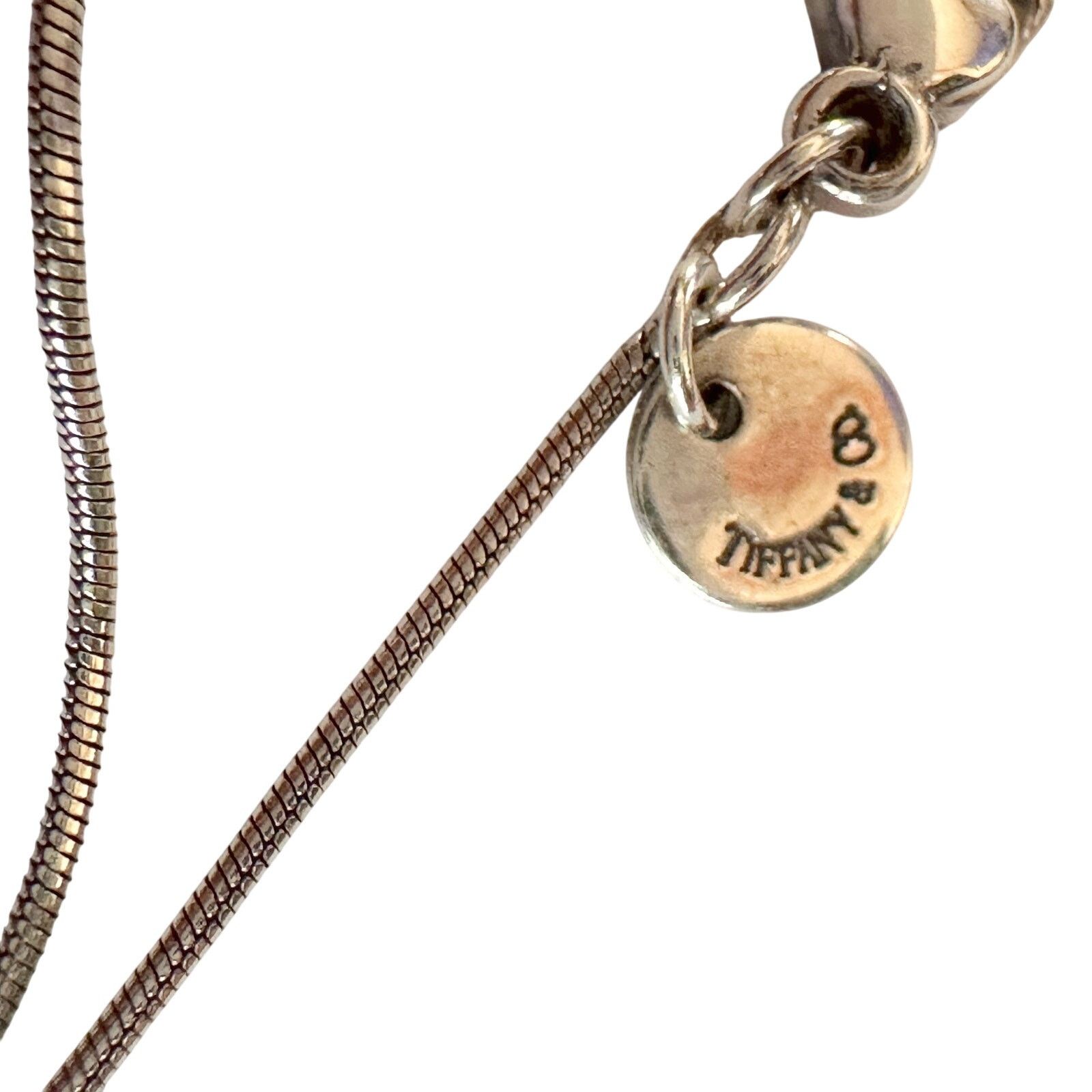 Tiffany & Co. Tiffany and Co Threaded Heart Necklace Size ONE SIZE - 3 Thumbnail