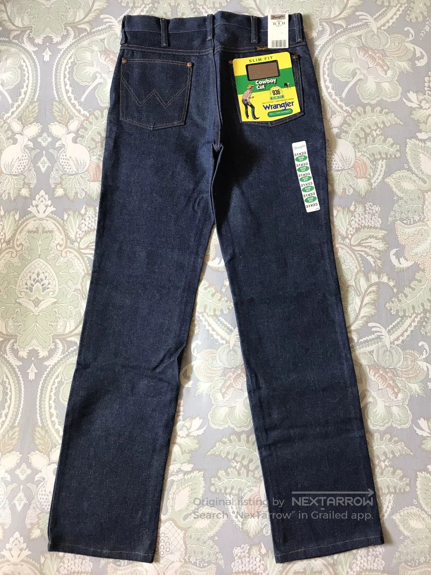 Wrangler 90s Wrangler 936DEN Jeans W31L33. Size US 31 - 3 Thumbnail