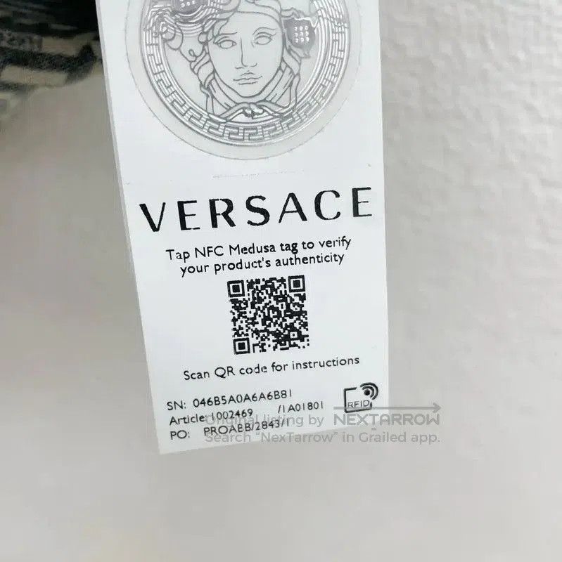 Versace Versace Green Cotton Short Sleeve T-Shirt . Size US S / EU 44-46 / 1 - 5 Thumbnail