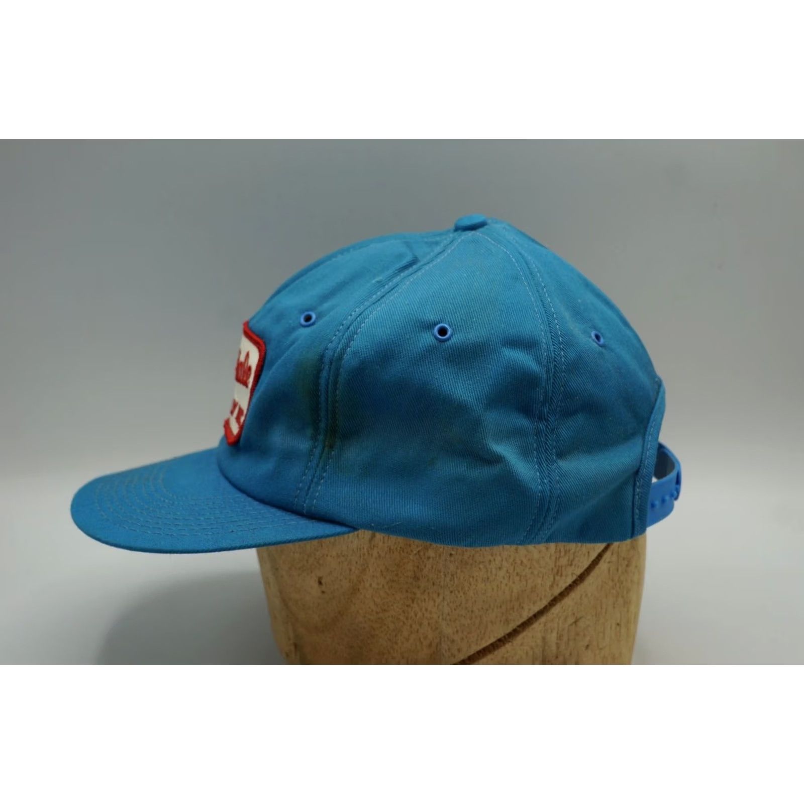 Vintage Stockdale Mine Supply Inc. Trucker Hat Blue Patch Adjustable Men's Hat Size ONE SIZE - 2 Thumbnail
