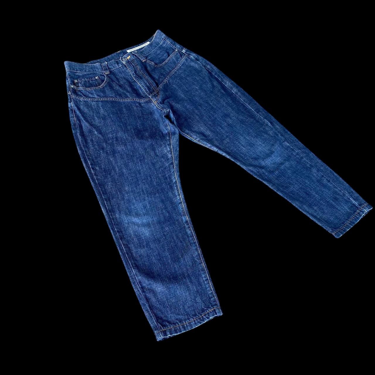 Issey Miyake SUNAOKUWAHARA JAPAN SHORT ANKLE CUT DENIM Size US 30 / EU 46 - 1 Thumbnail