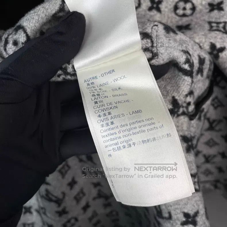 Louis Vuitton Louis Vuitton Black Old Flower Full Print Bathrobe Coat Size XS / US 0-2 / IT 36-38 - 9 Thumbnail
