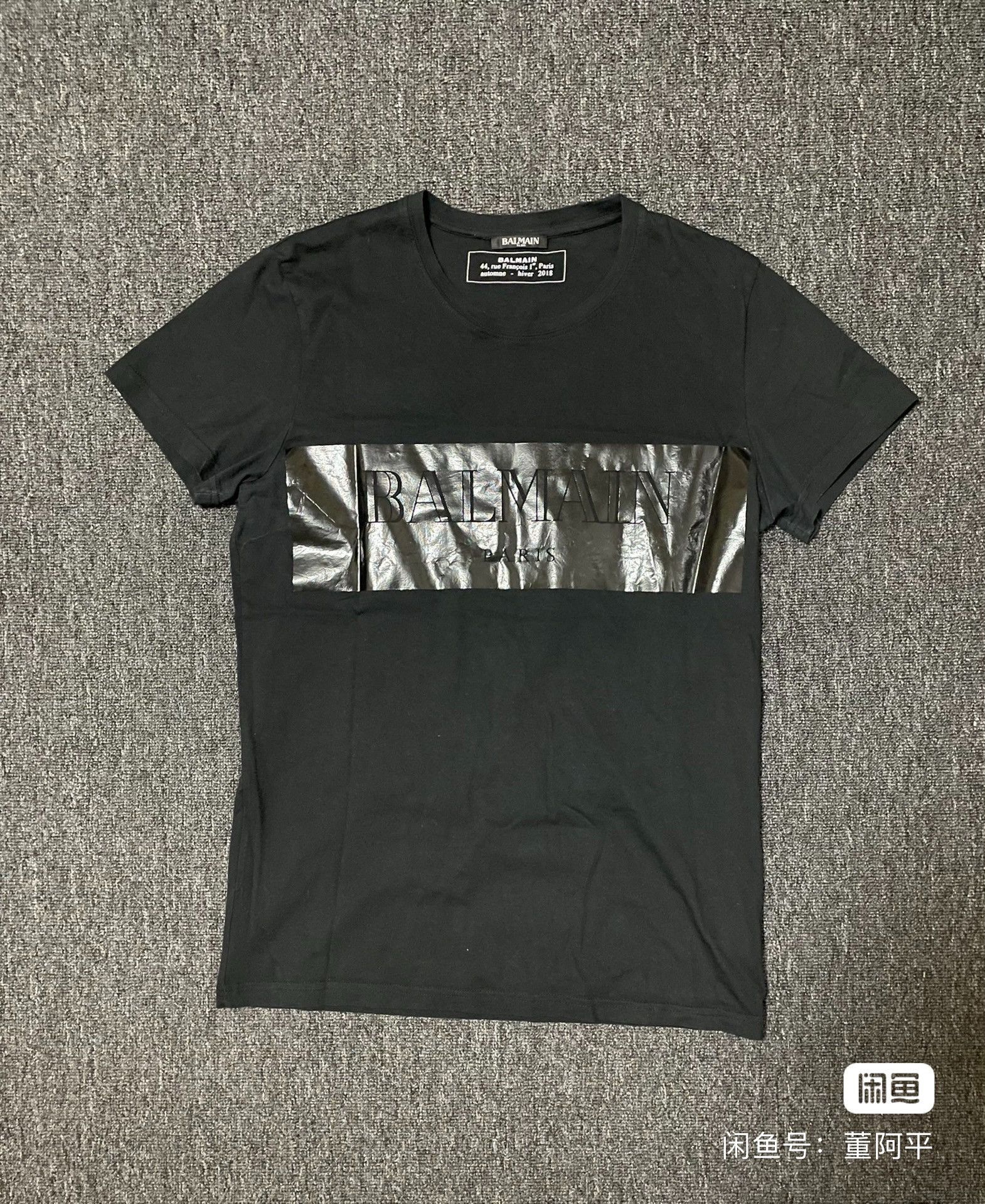 Balmain 2018 Men Tops T-shirt Balmain Red Size M International In