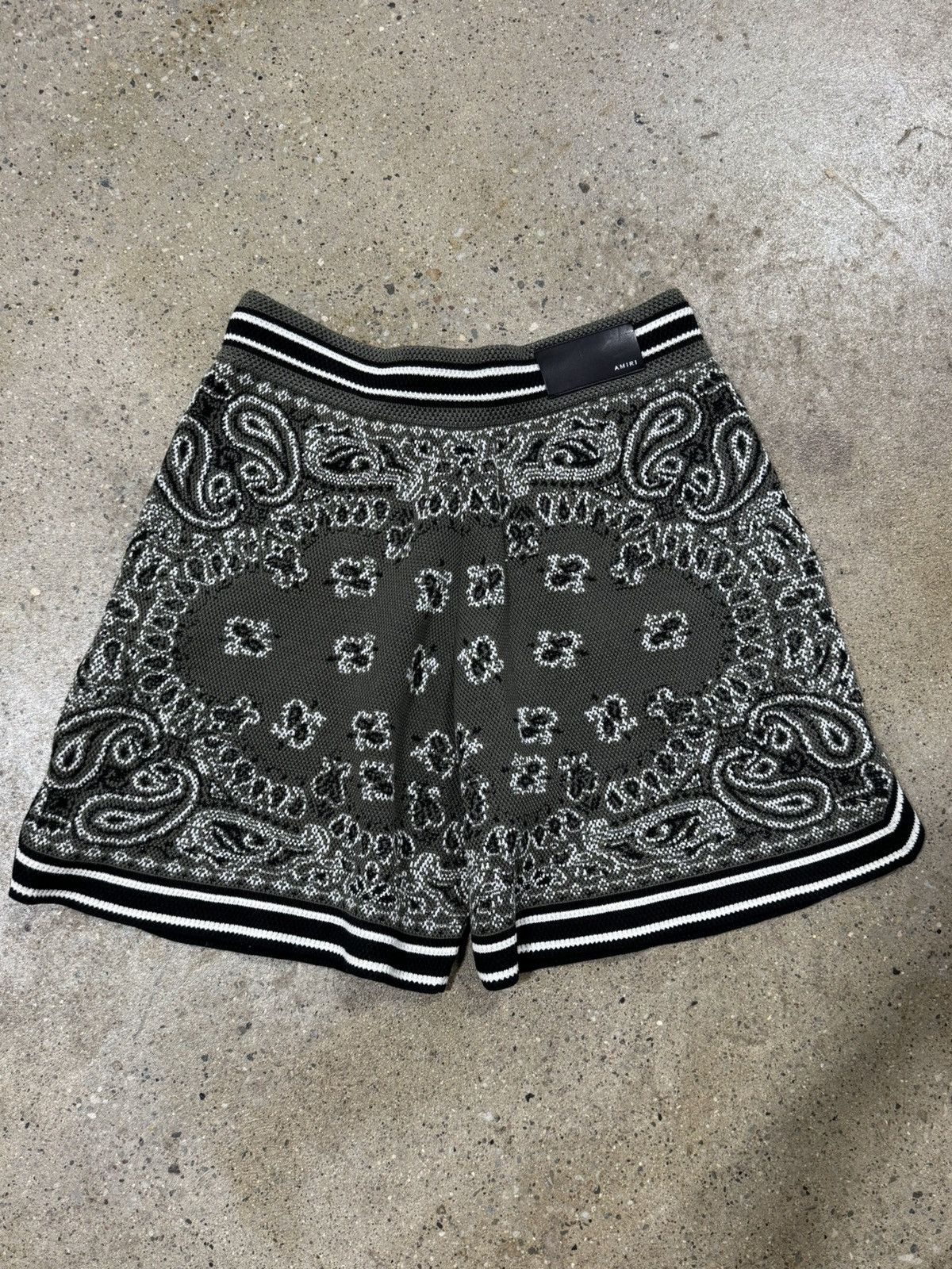Amiri Amiri Bandana MA Shorts NEW 1000$ Size US 30 / EU 46 - 3 Thumbnail