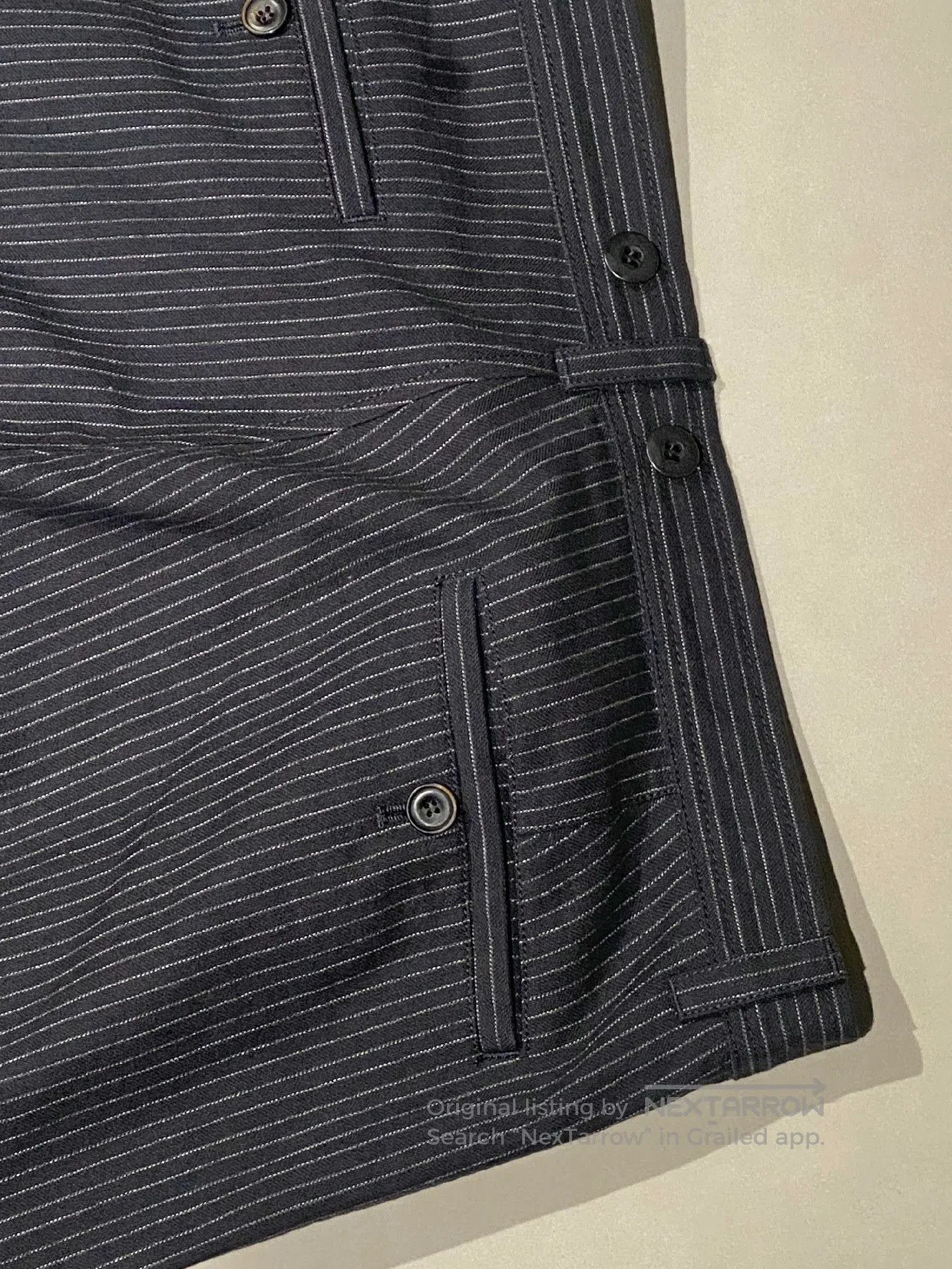 HANSEN Garments HANSEN Wool Blend Trousers. Size US 34 / EU 50 - 4 Thumbnail