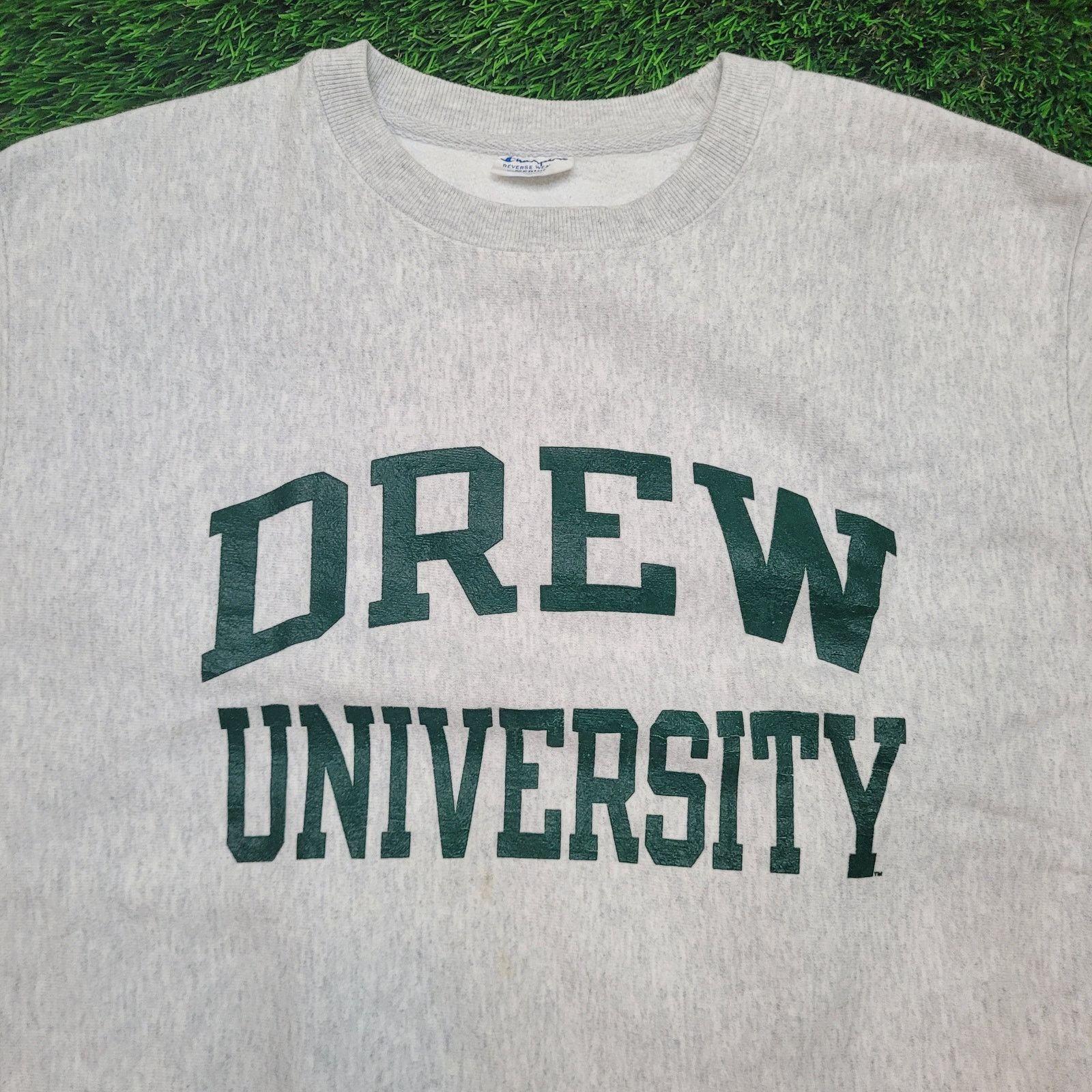 Champion Vintage Champion Reverse Weave Drew University Sweatshirt M Size US M / EU 48-50 / 2 - 2 Thumbnail