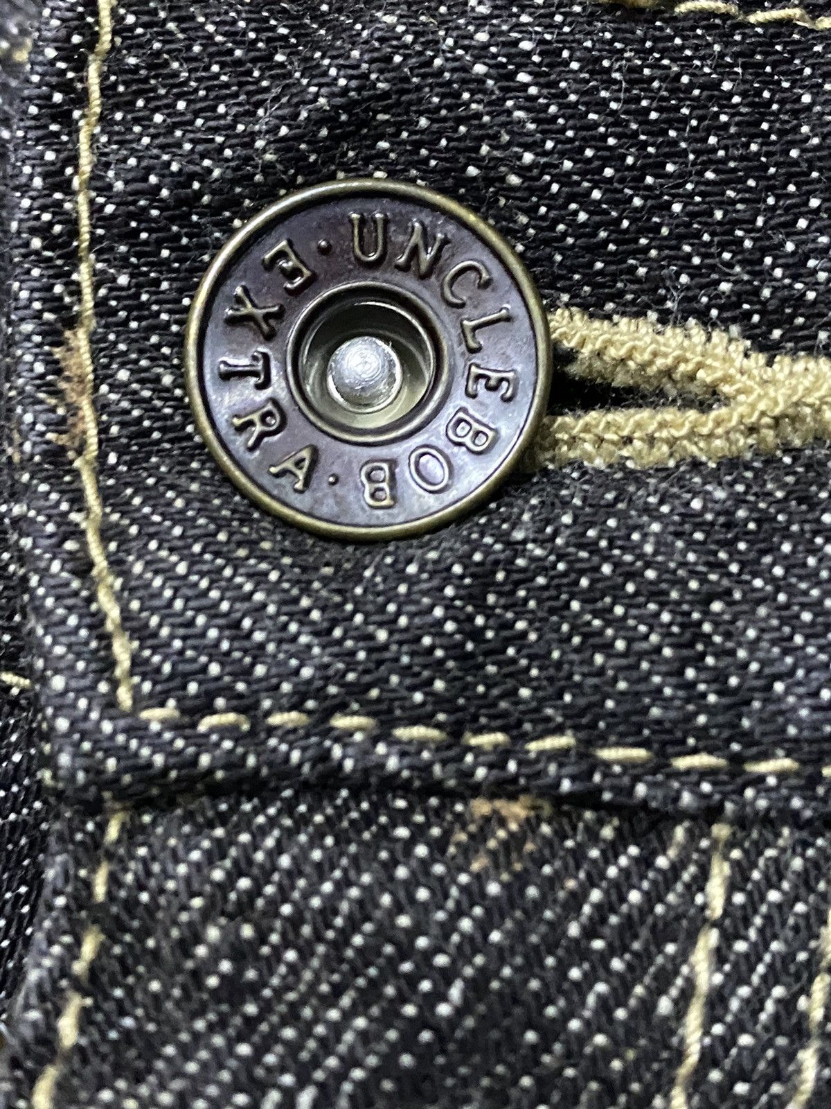Japanese Brand Vintage Japanese Brands Flare Black Denim Style Jeans Size US 31 - 13 Thumbnail